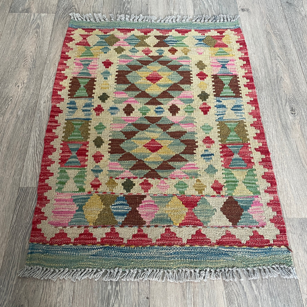 Afghan Kilim Door Mat