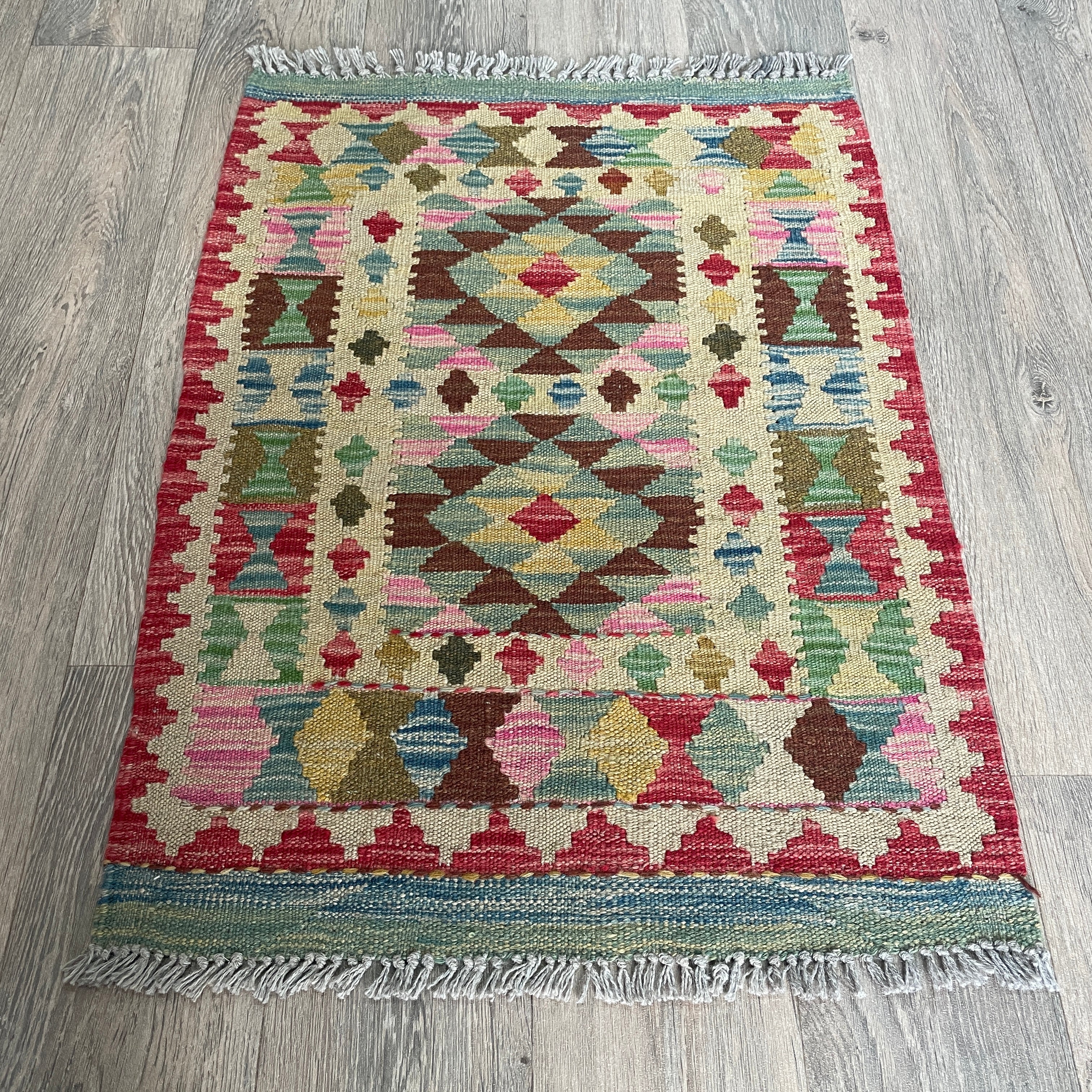 Afghan Kilim Door Mat