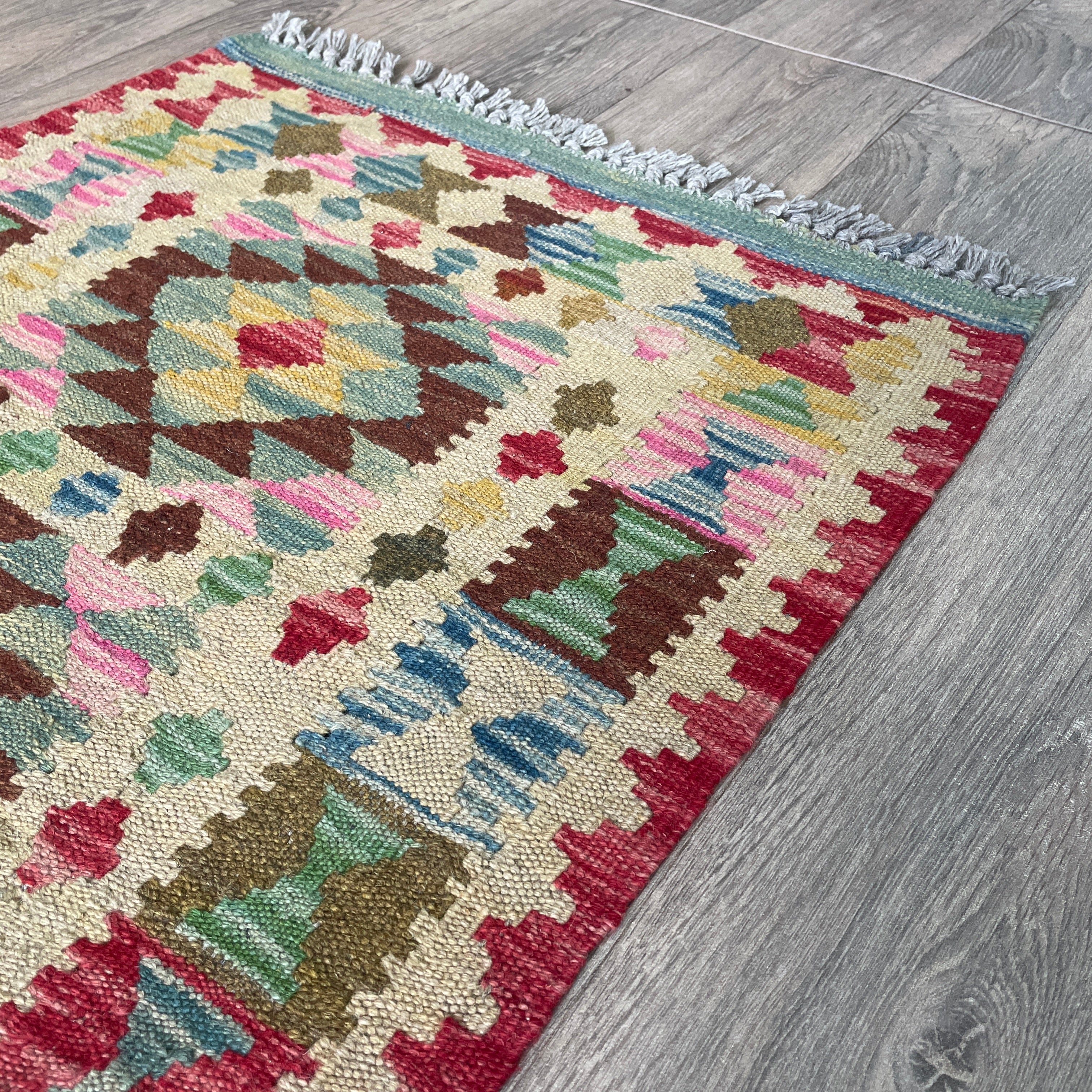 Afghan Kilim Door Mat