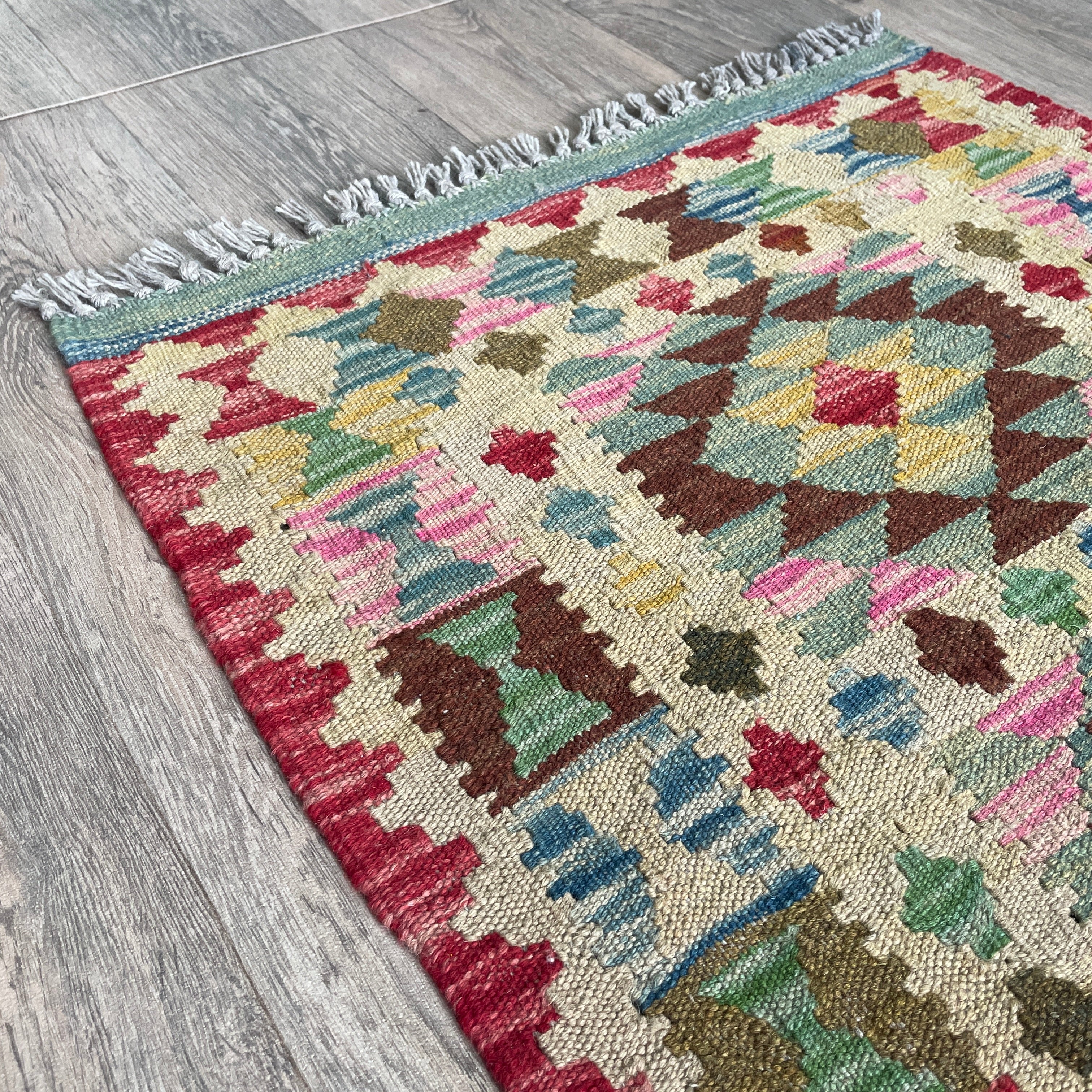 Afghan Kilim Door Mat