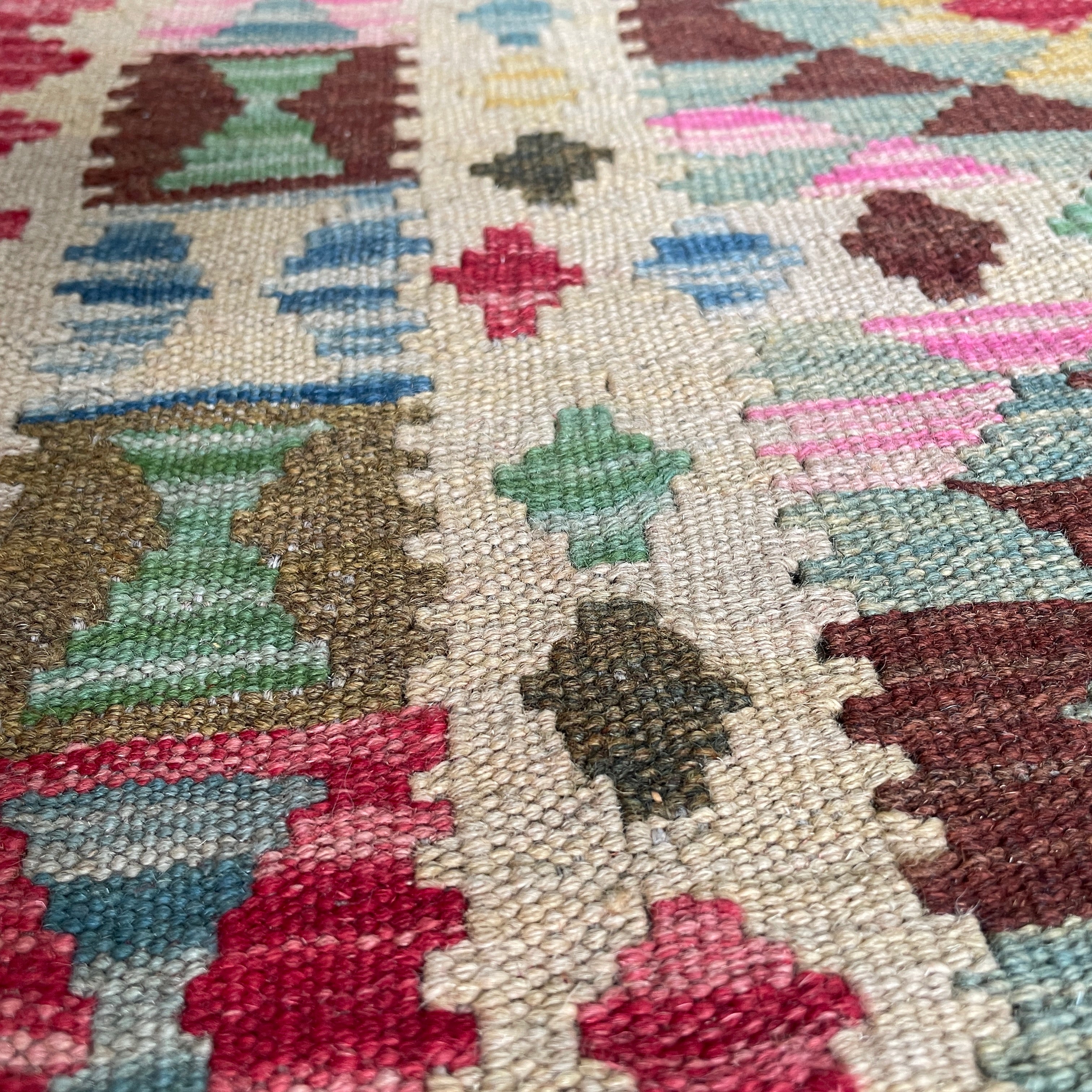 Afghan Kilim Door Mat