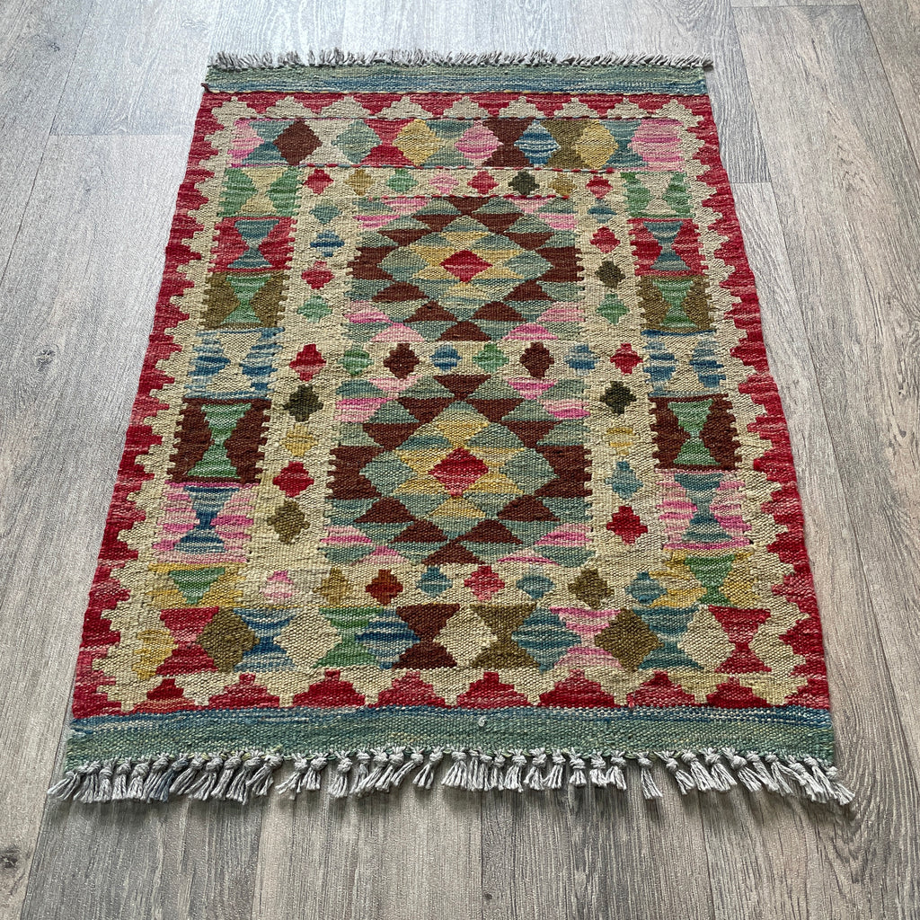 Afghan Kilim Door Mat