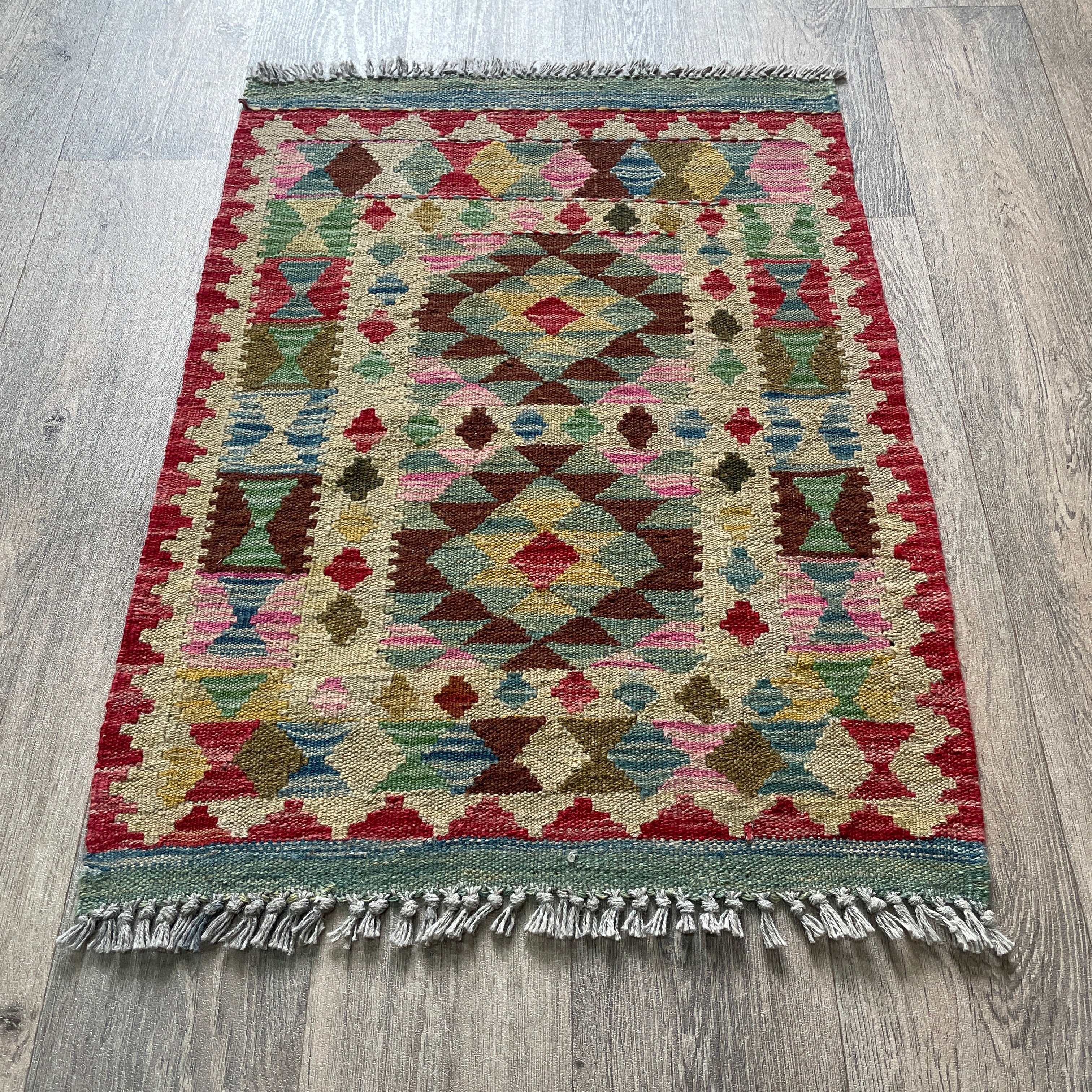 Afghan Kilim Door Mat