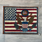 Afghan US War Rug 'The Great Seal'