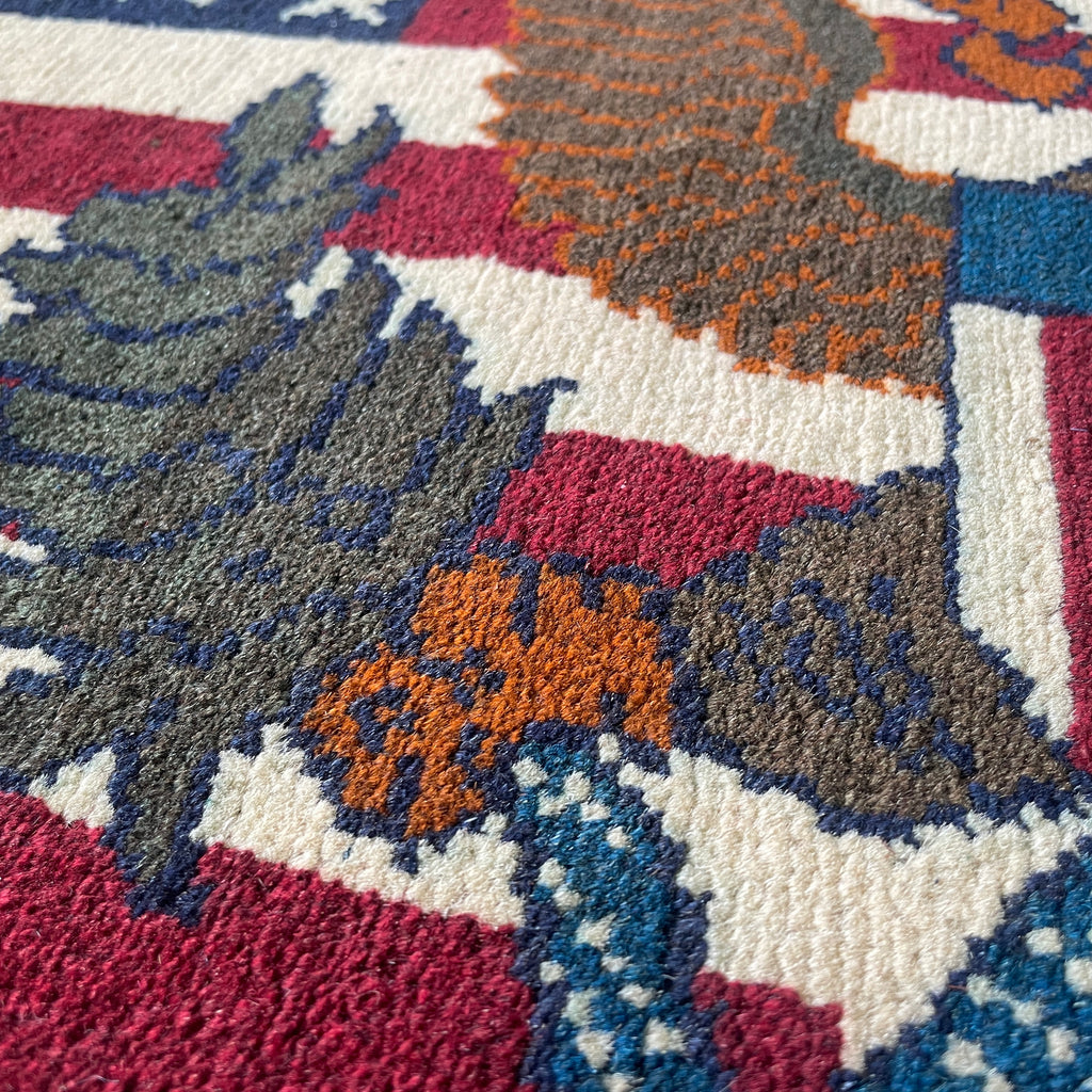 Afghan US War Rug 'The Great Seal'