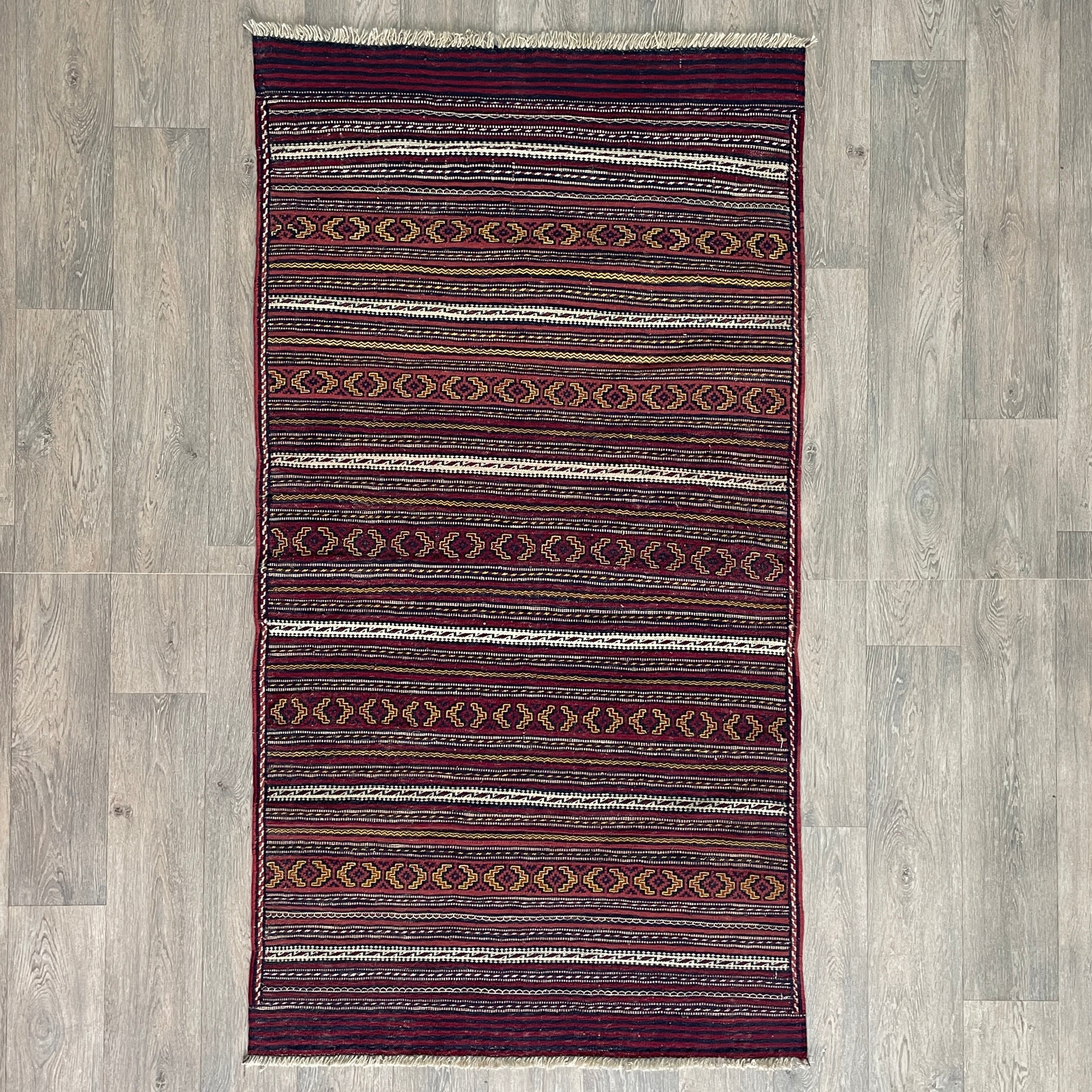 Afghan Jajim Kilim Rug