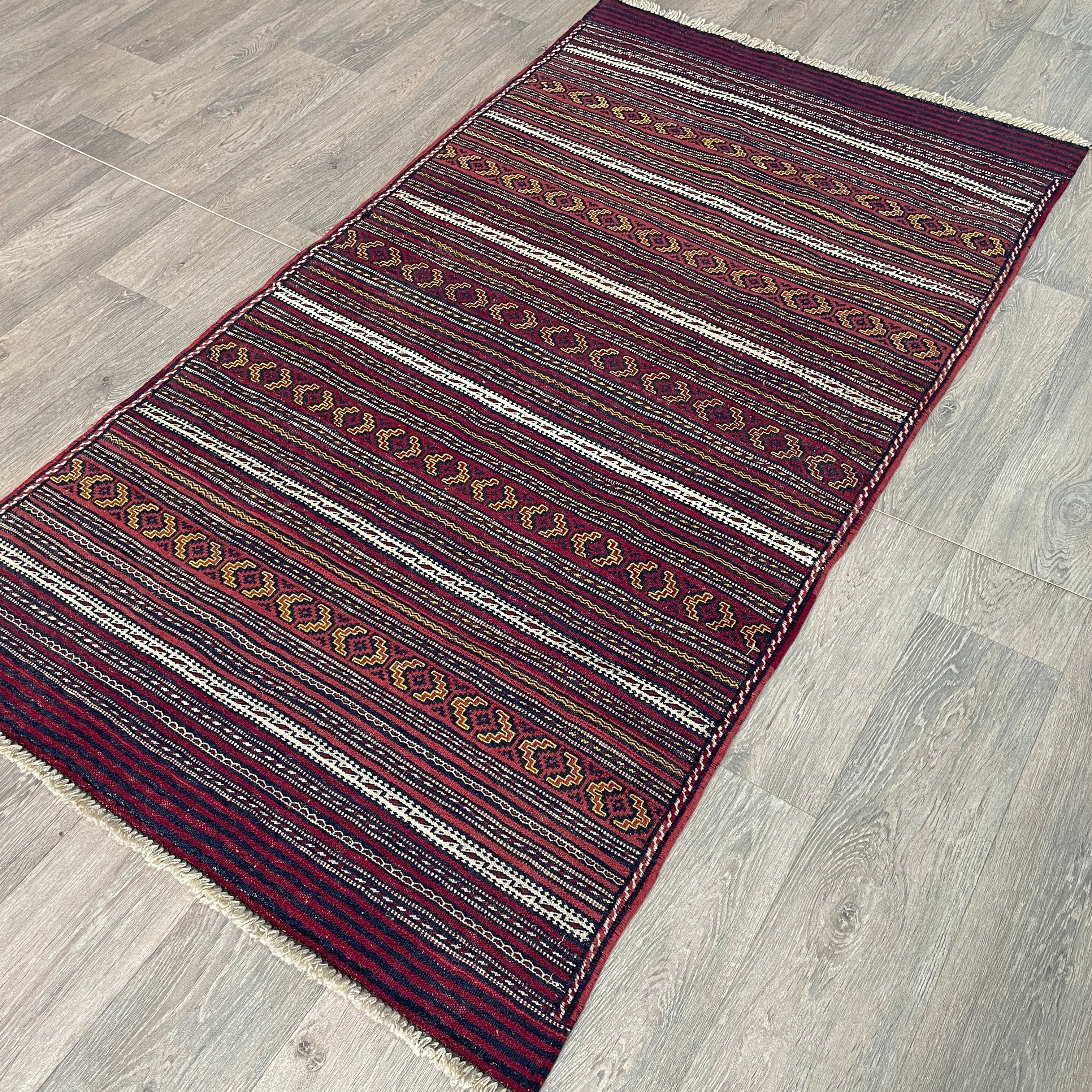 Afghan Jajim Kilim Rug