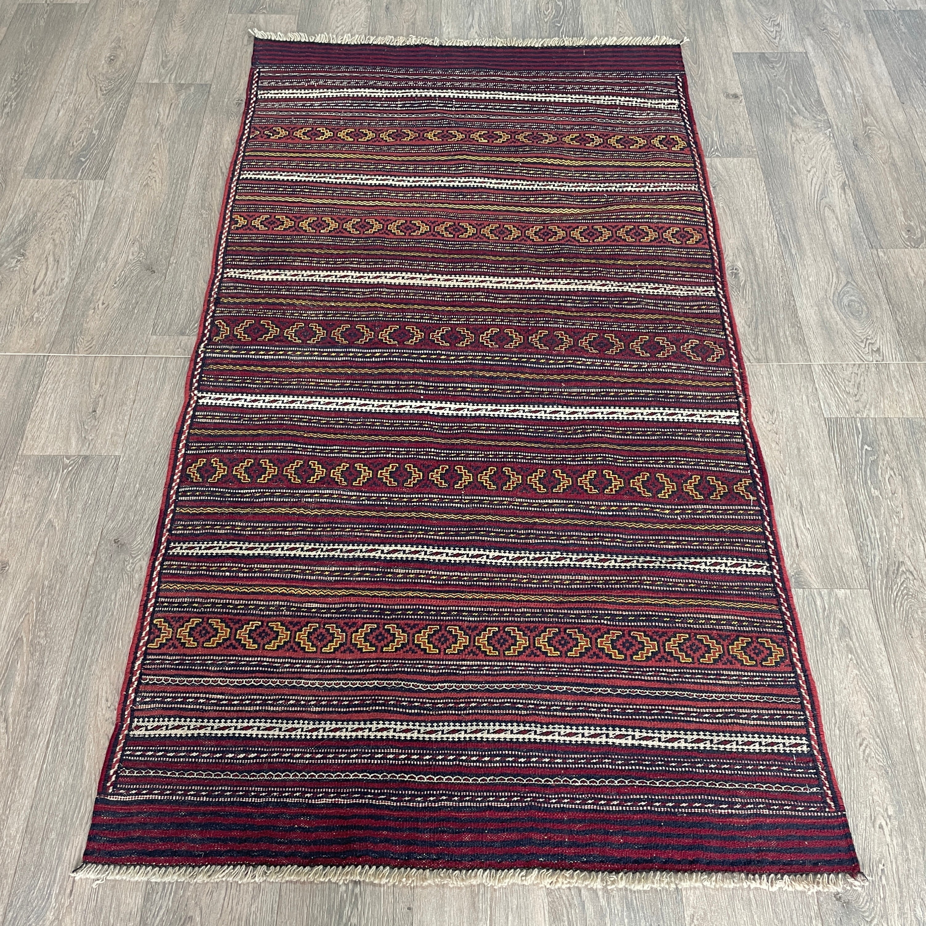 Afghan Jajim Kilim Rug