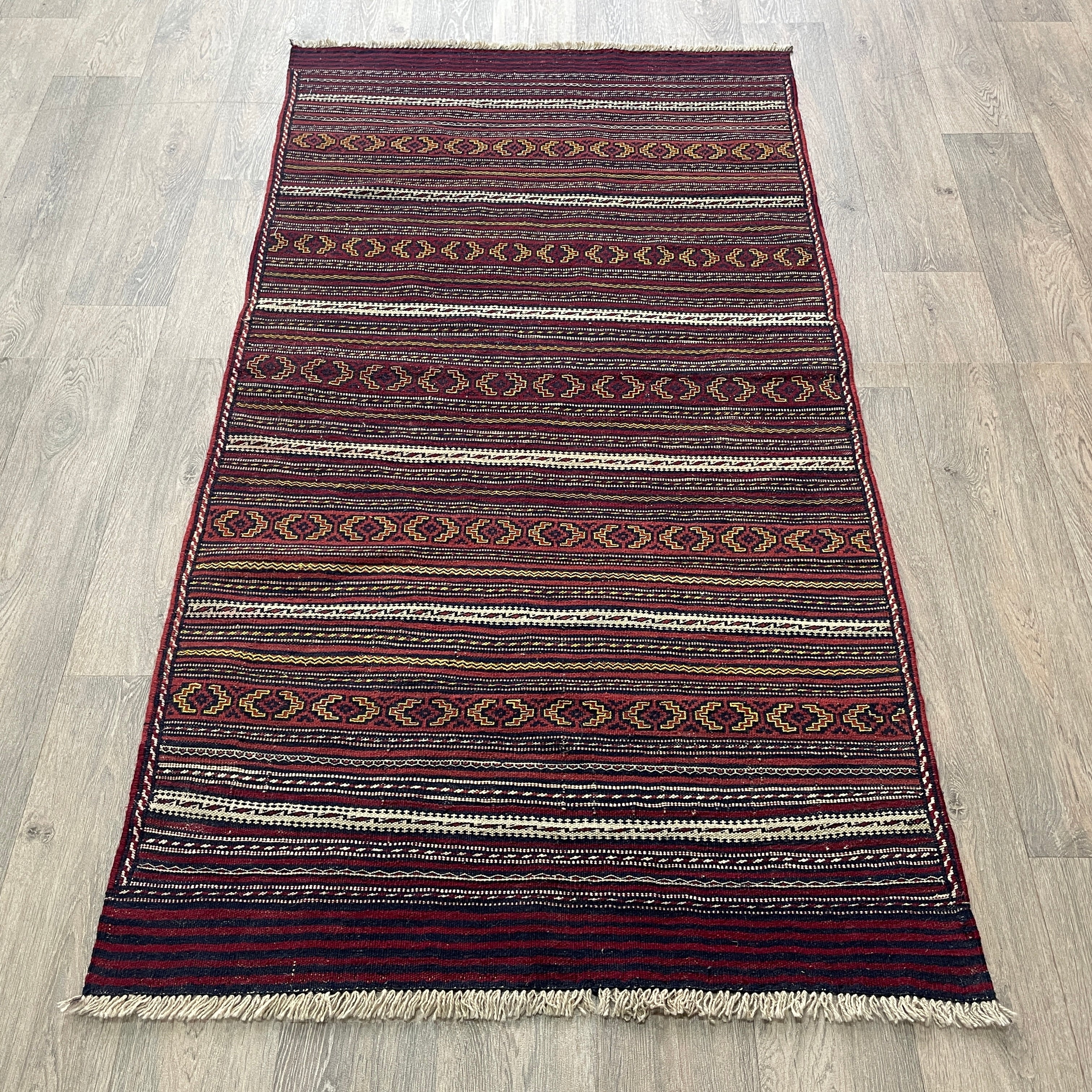Afghan Jajim Kilim Rug
