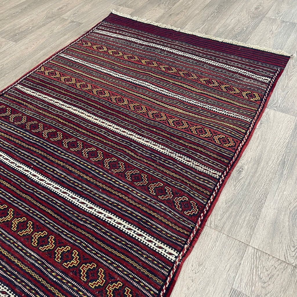 Afghan Jajim Kilim Rug