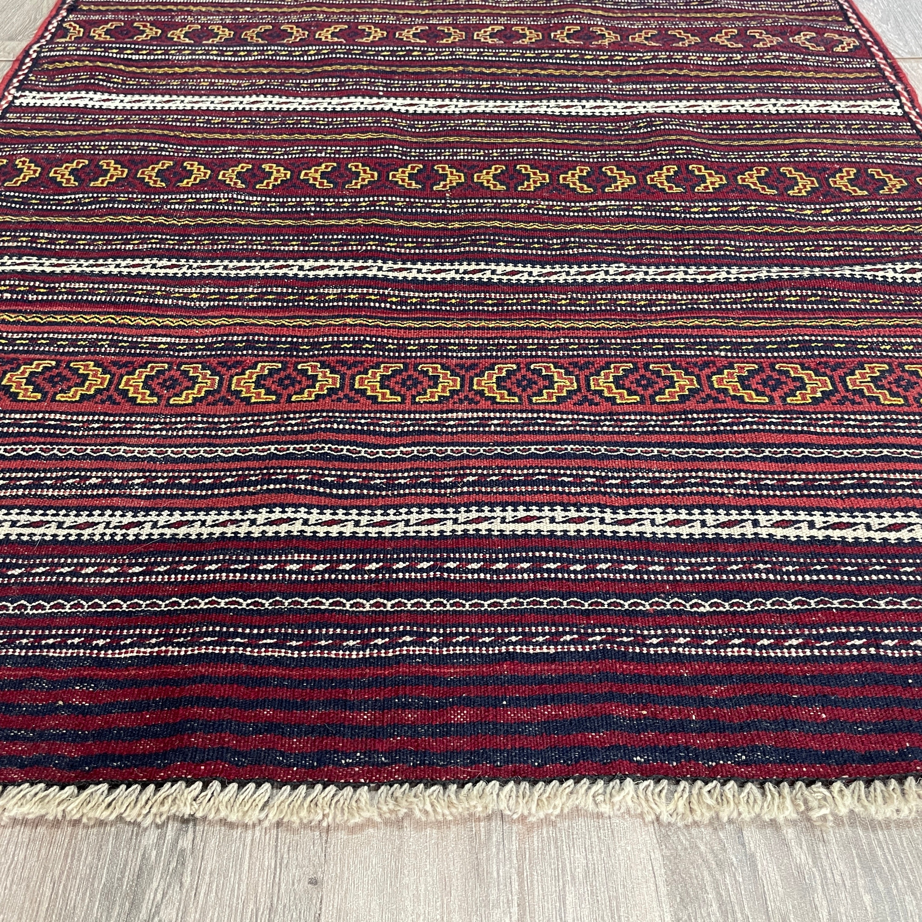 Afghan Jajim Kilim Rug