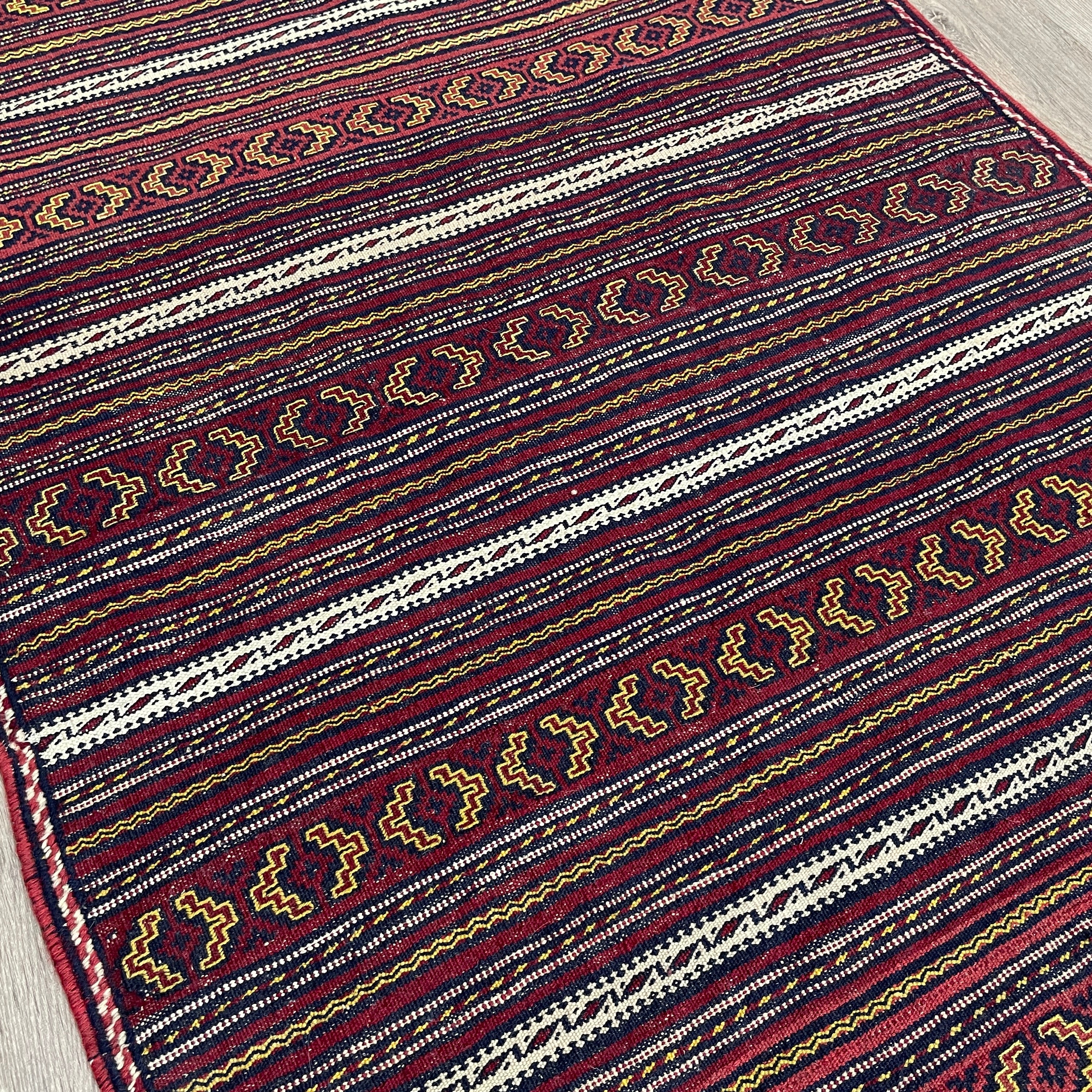 Afghan Jajim Kilim Rug
