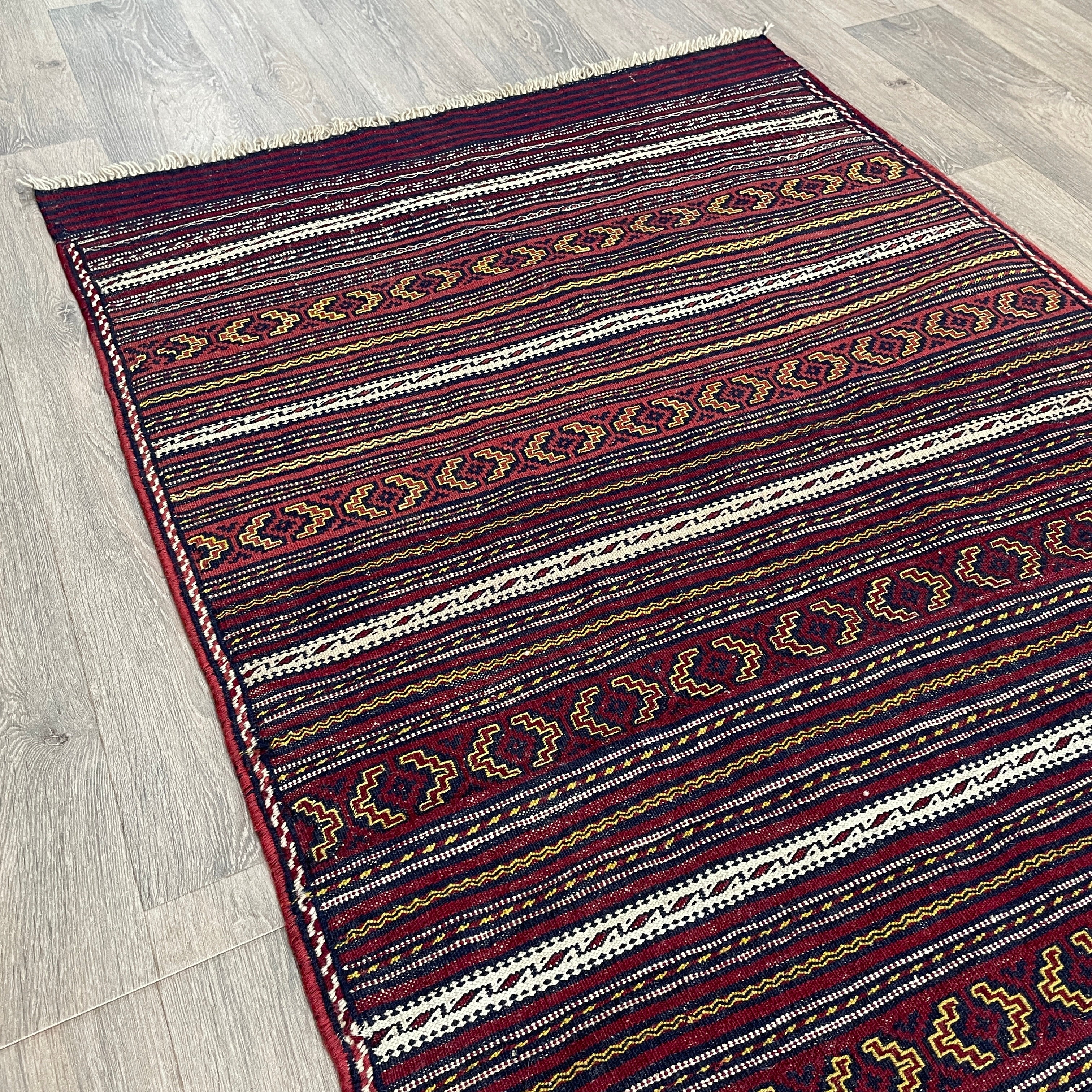 Afghan Jajim Kilim Rug