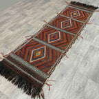 Afghan Soumak Kilim Runner