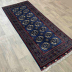 Fine Turkmen Tekke Runner (Merino Wool)