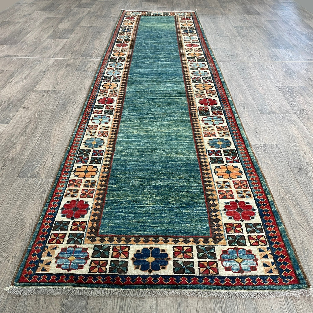 299 x 76 cm | Afghan Caucasian Shirvan Runner