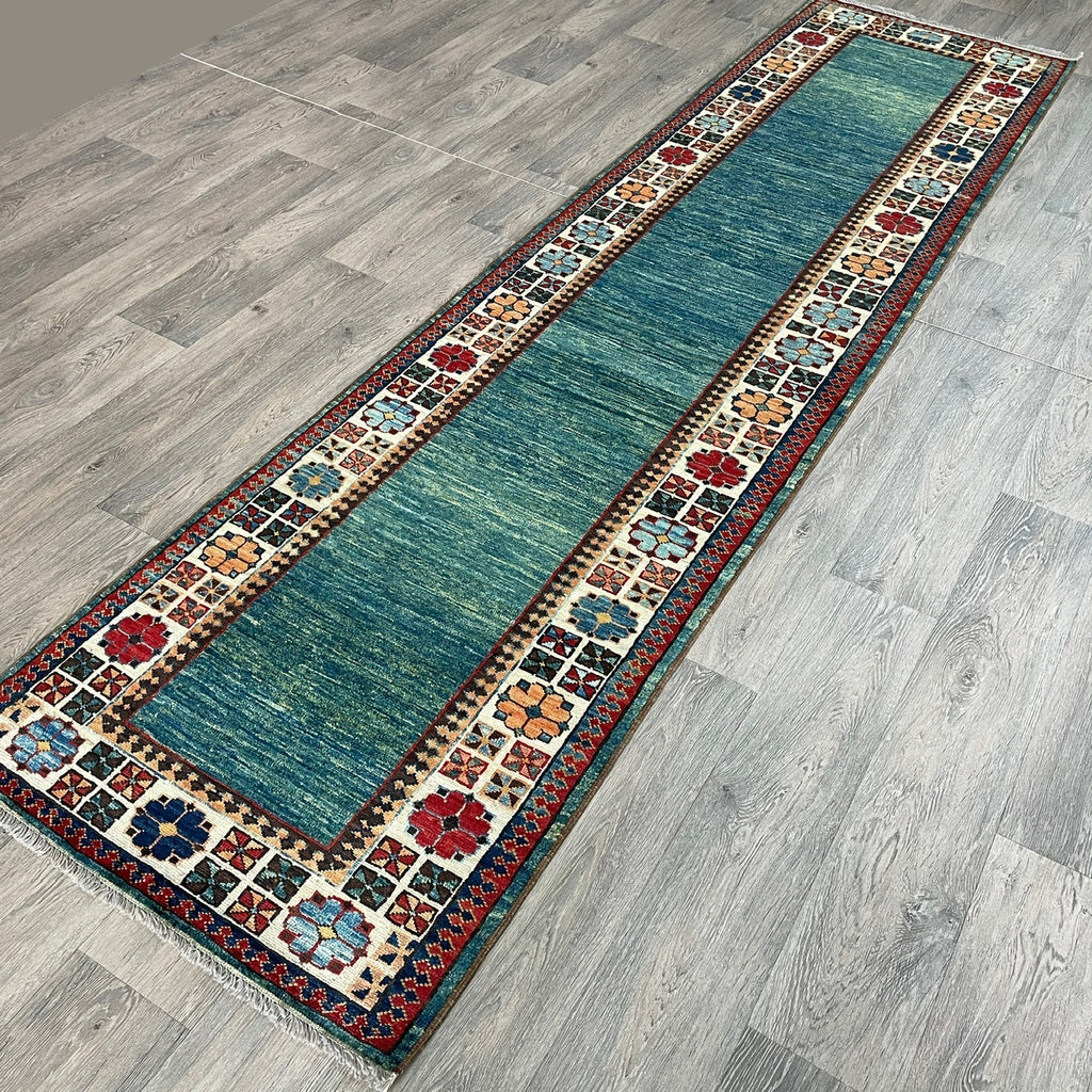 299 x 76 cm | Afghan Caucasian Shirvan Runner