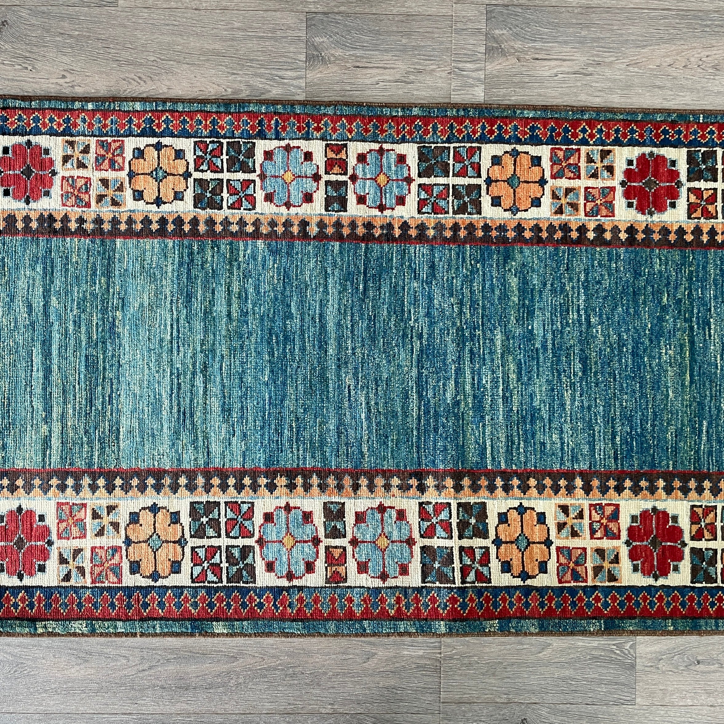 299 x 76 cm | Afghan Caucasian Shirvan Runner