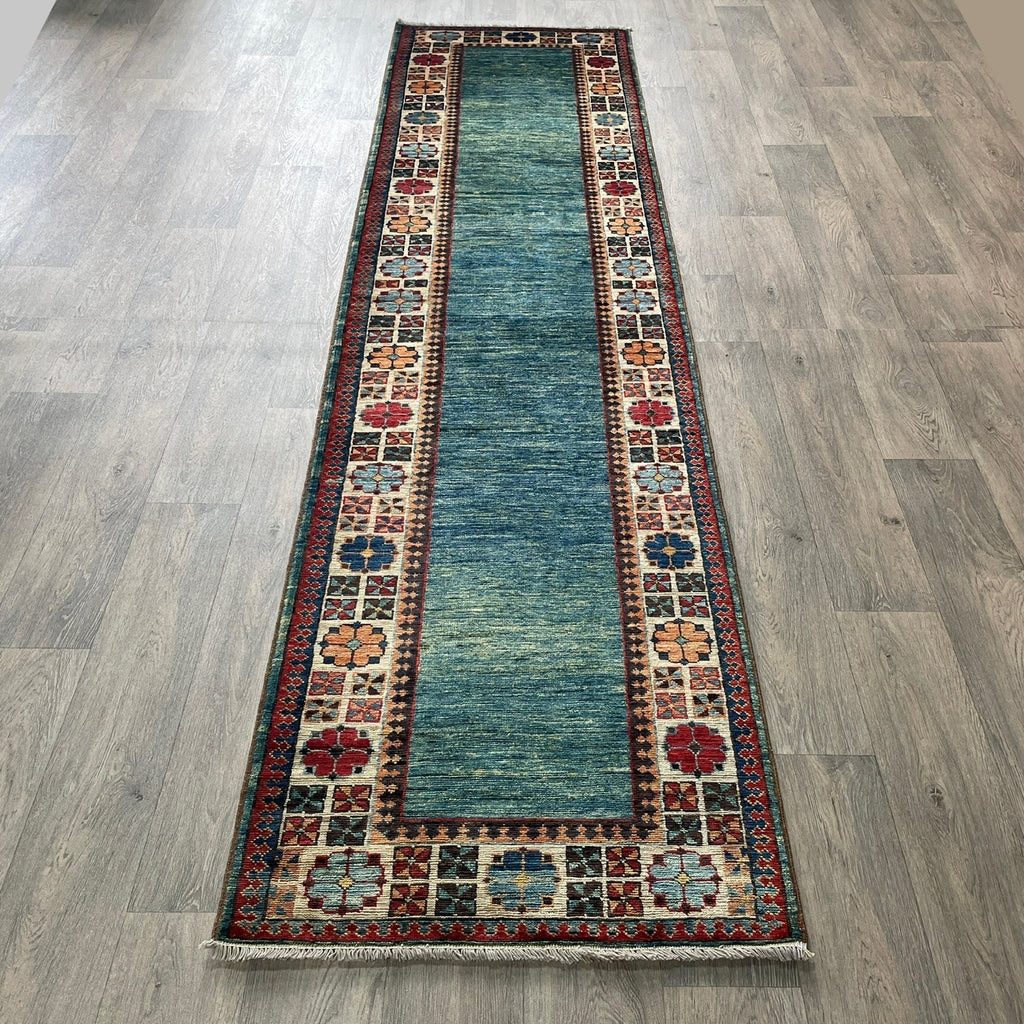 299 x 76 cm | Afghan Caucasian Shirvan Runner