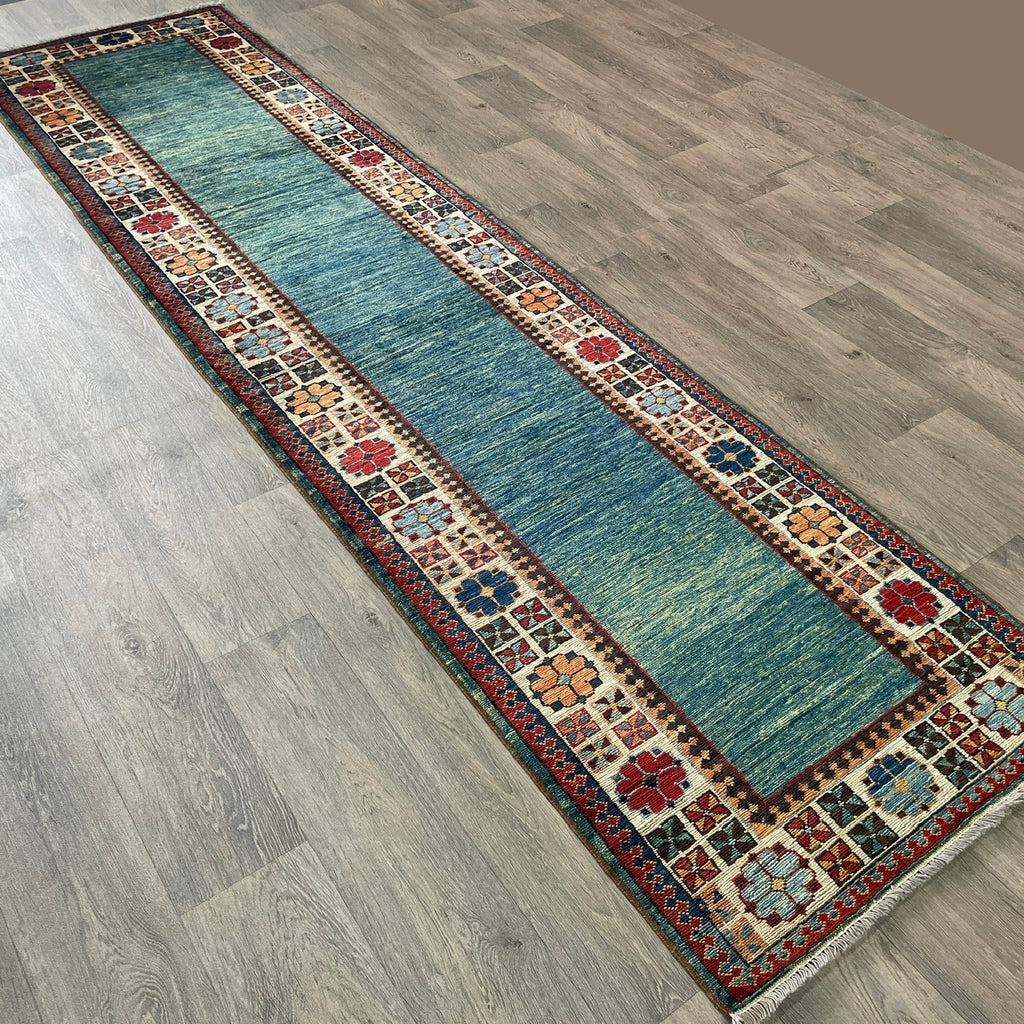 299 x 76 cm | Afghan Caucasian Shirvan Runner