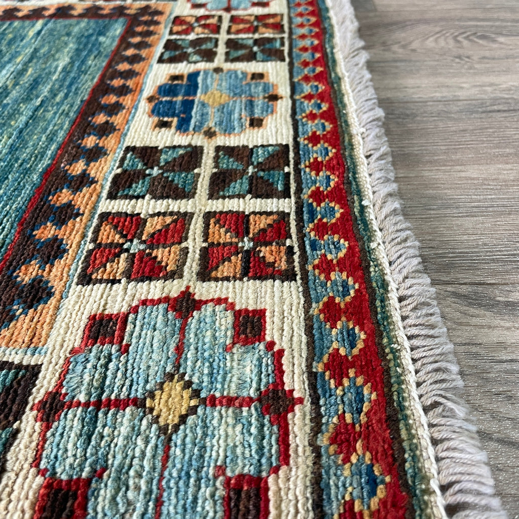 299 x 76 cm | Afghan Caucasian Shirvan Runner
