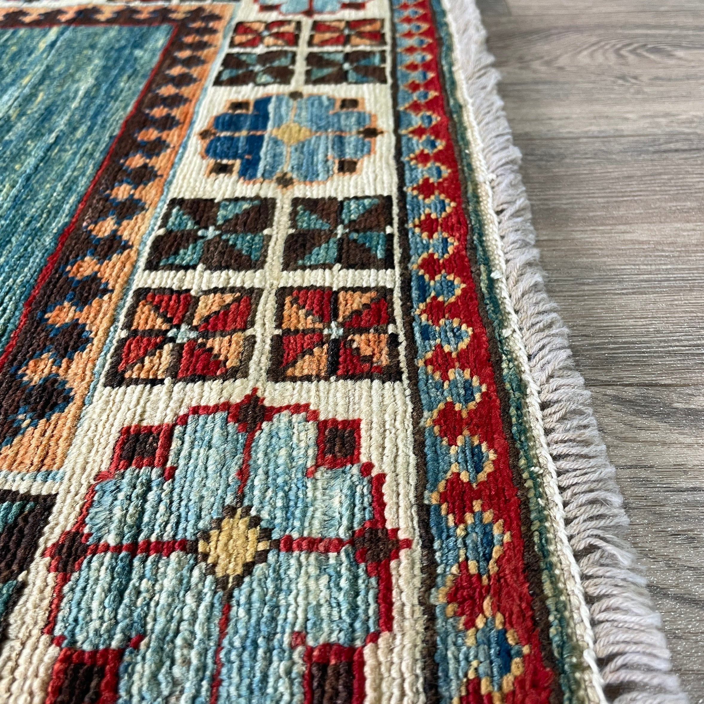 299 x 76 cm | Afghan Caucasian Shirvan Runner