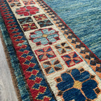 299 x 76 cm | Afghan Caucasian Shirvan Runner