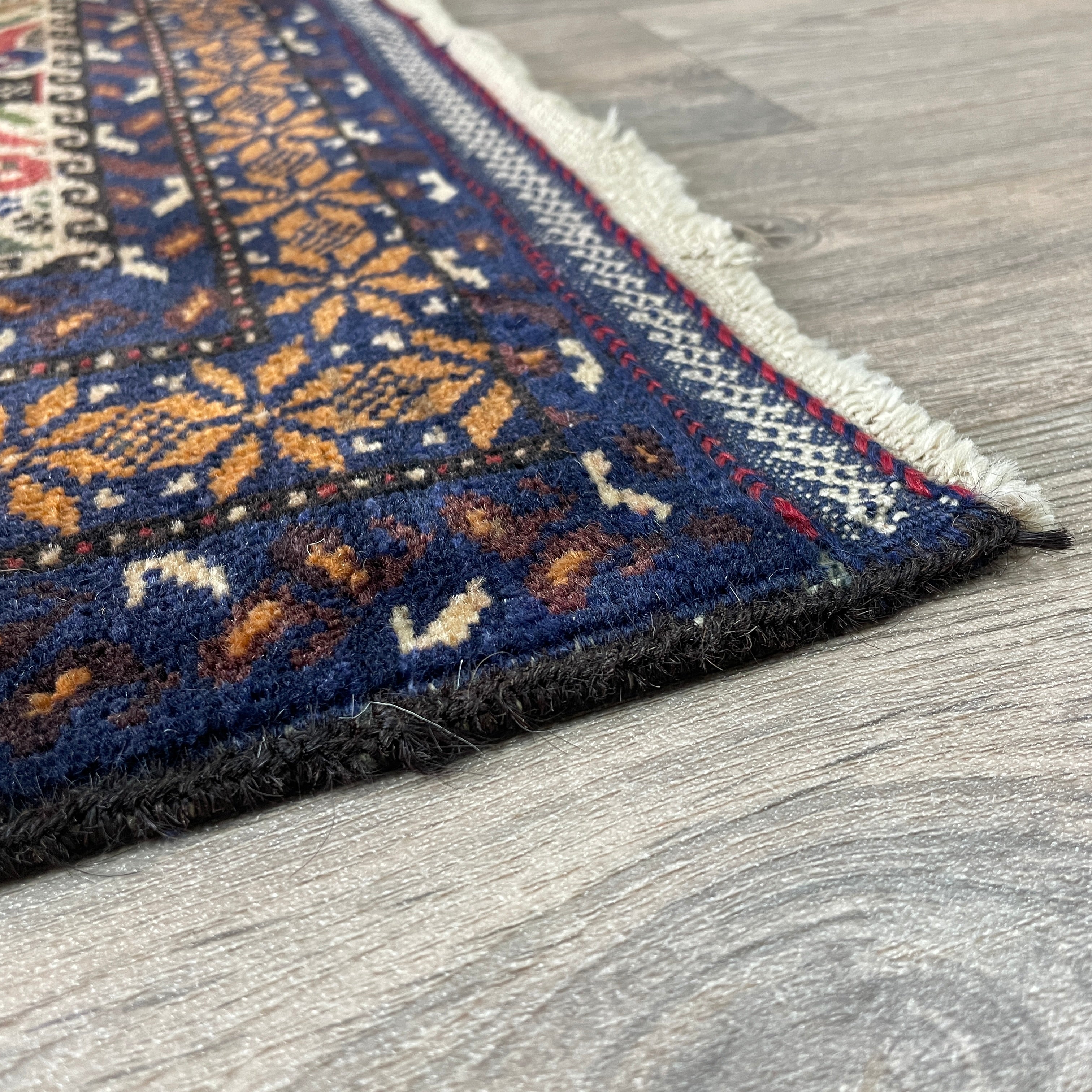 Old Persian Gabbeh Rug c. 1980
