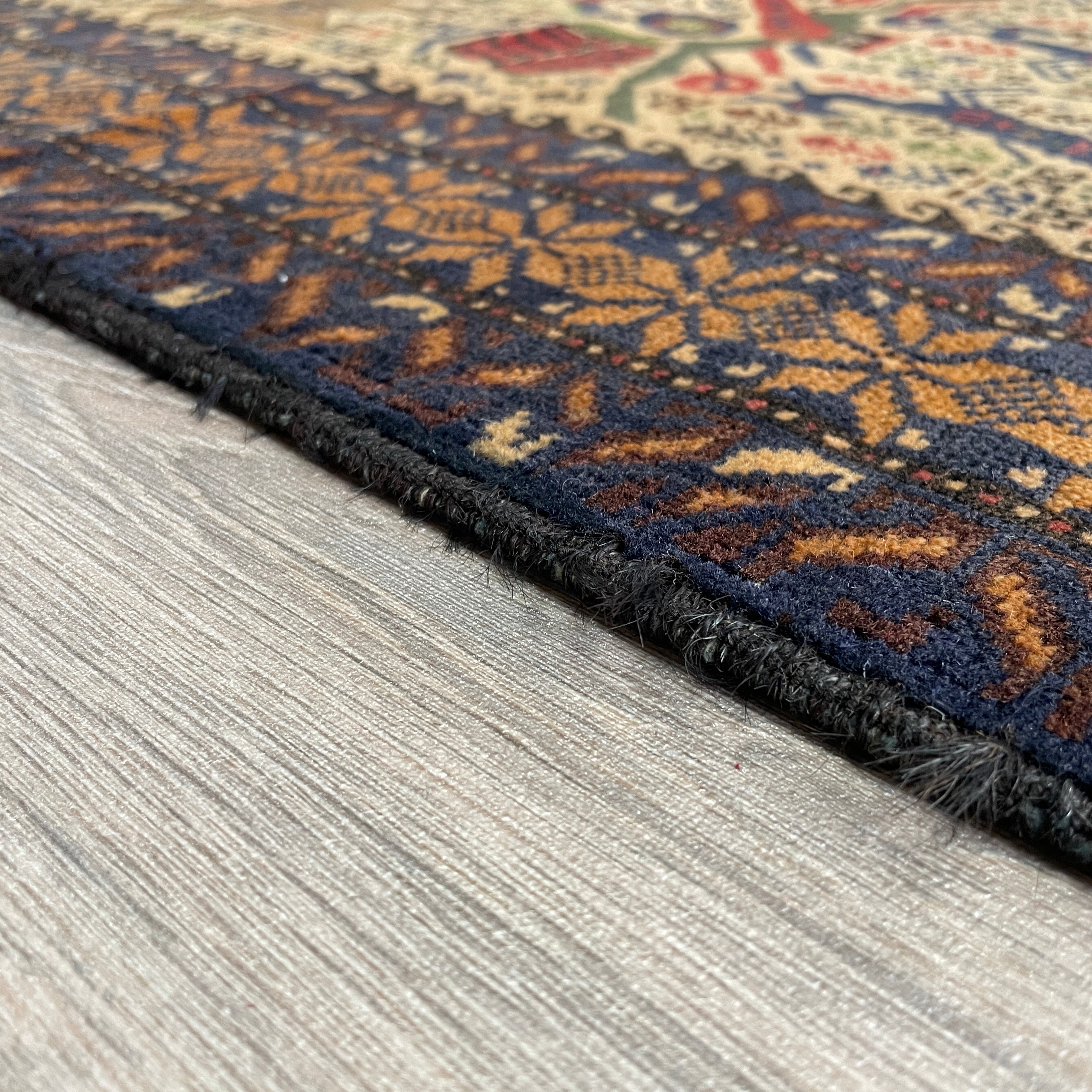 Old Persian Gabbeh Rug c. 1980