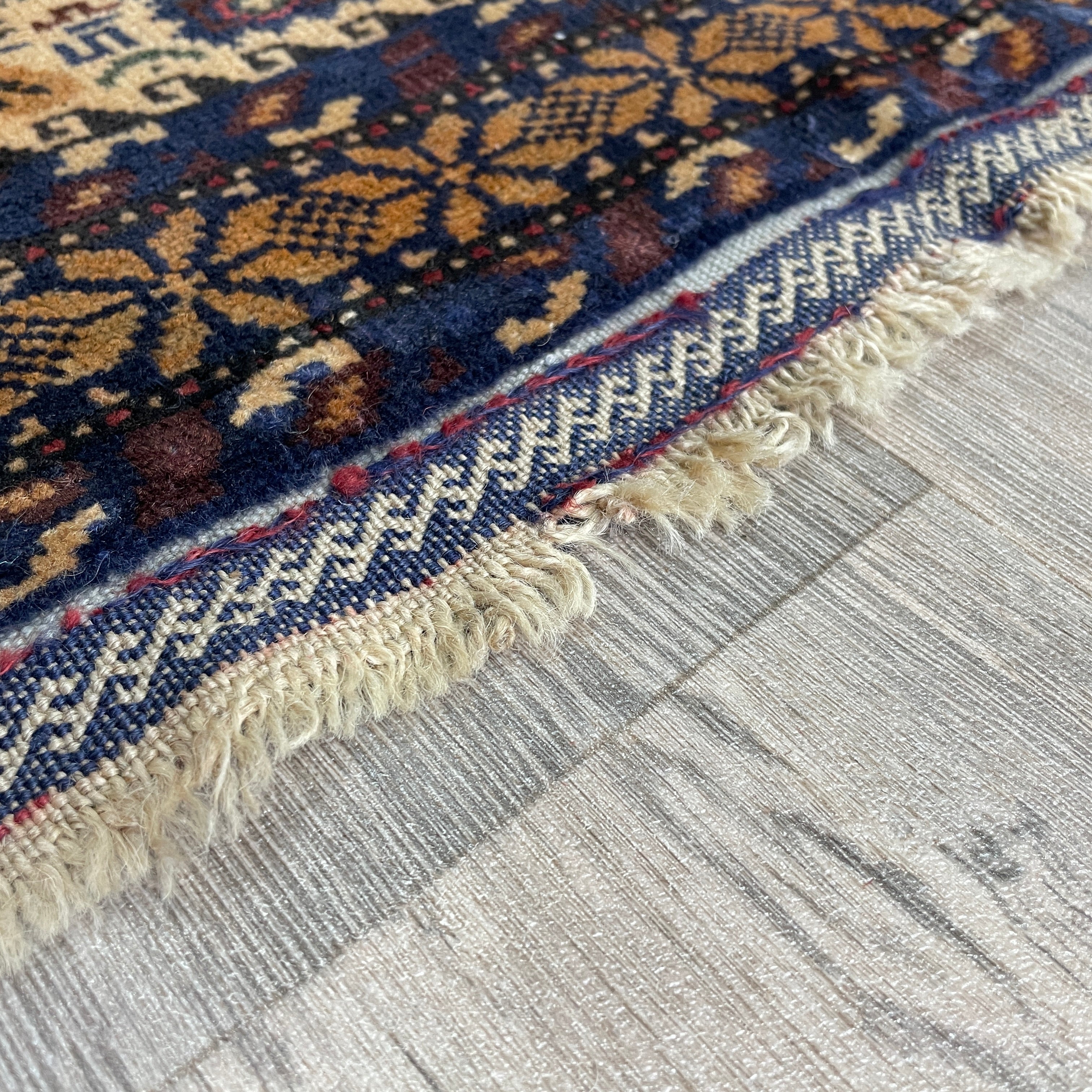 Old Persian Gabbeh Rug c. 1980