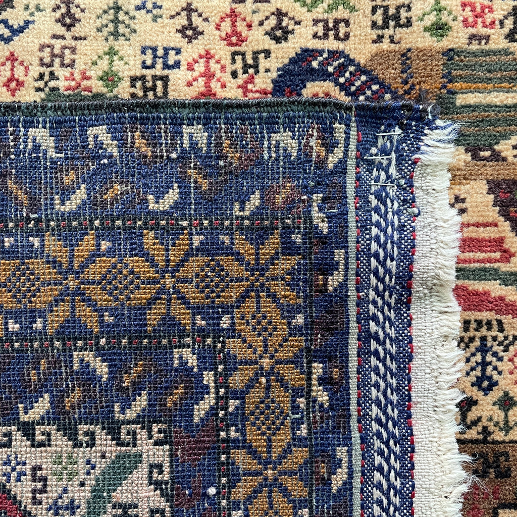 Old Persian Gabbeh Rug c. 1980