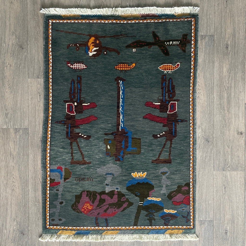 Afghan War Rug