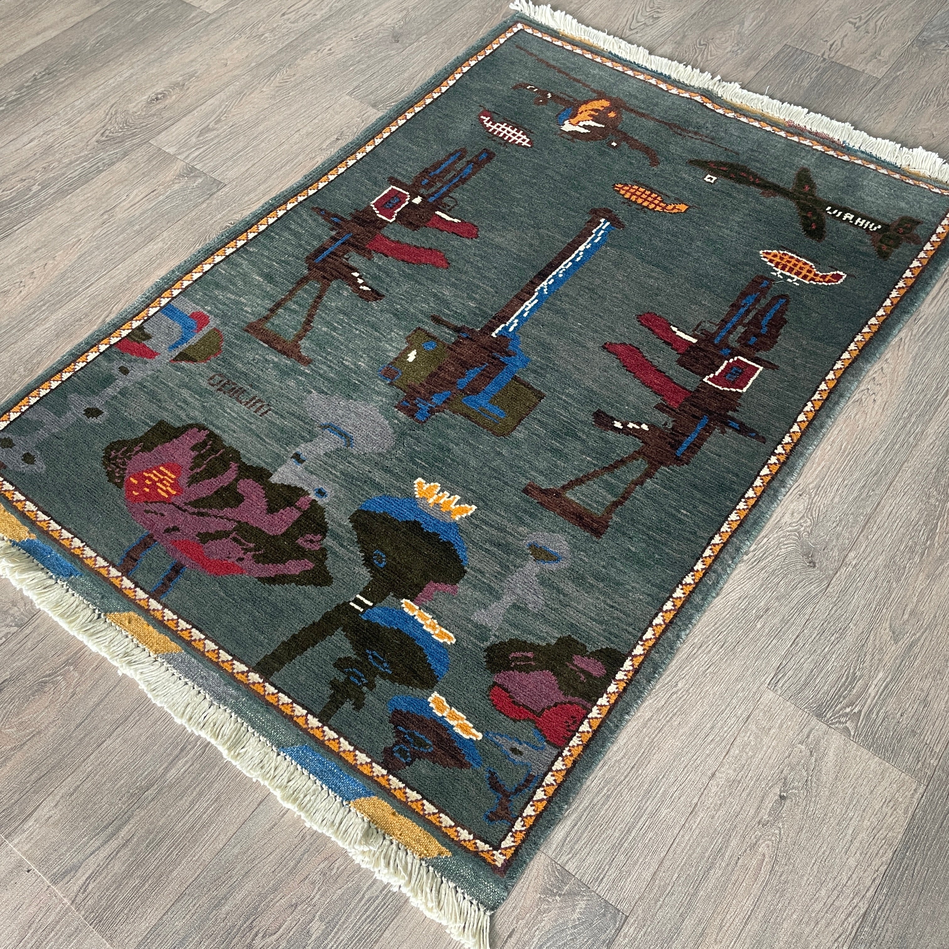 Afghan War Rug