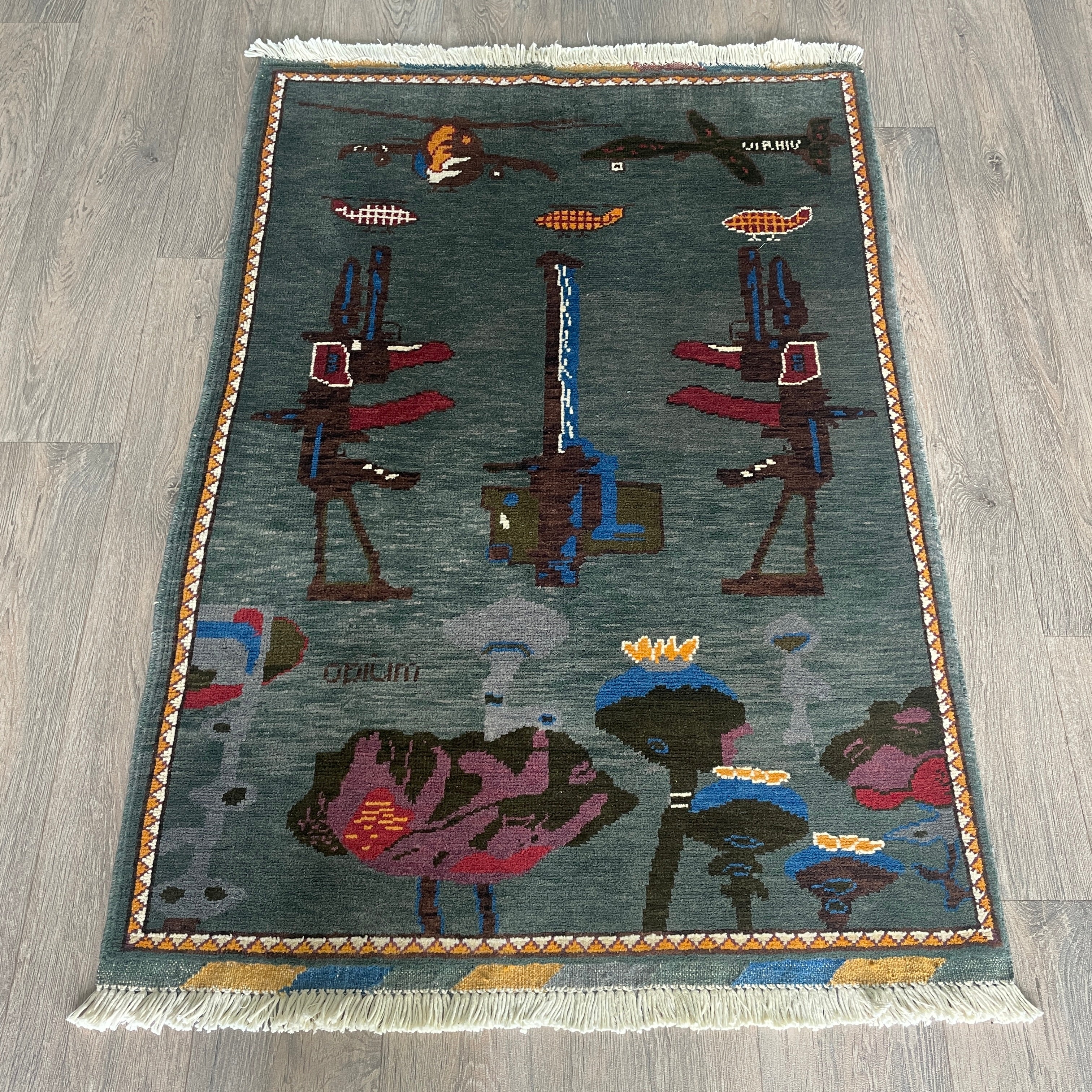 Afghan War Rug