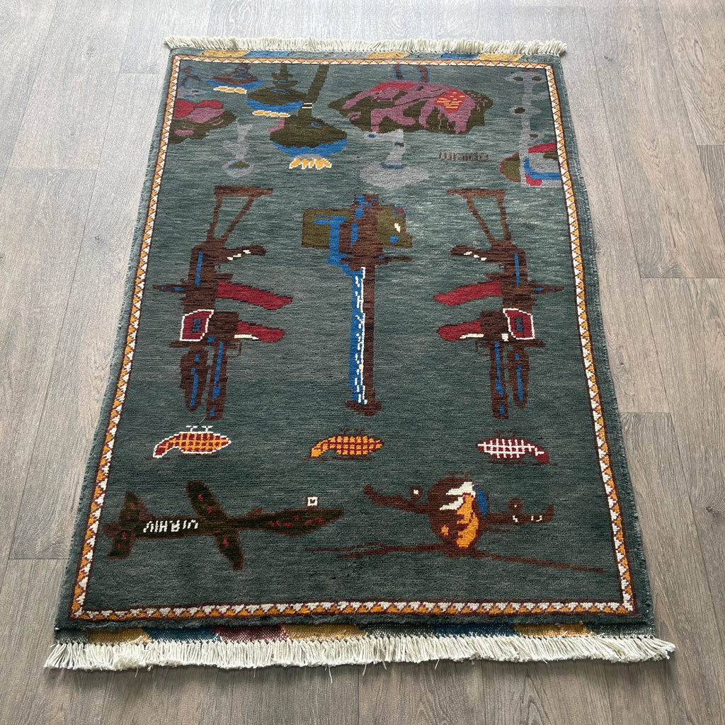 Afghan War Rug