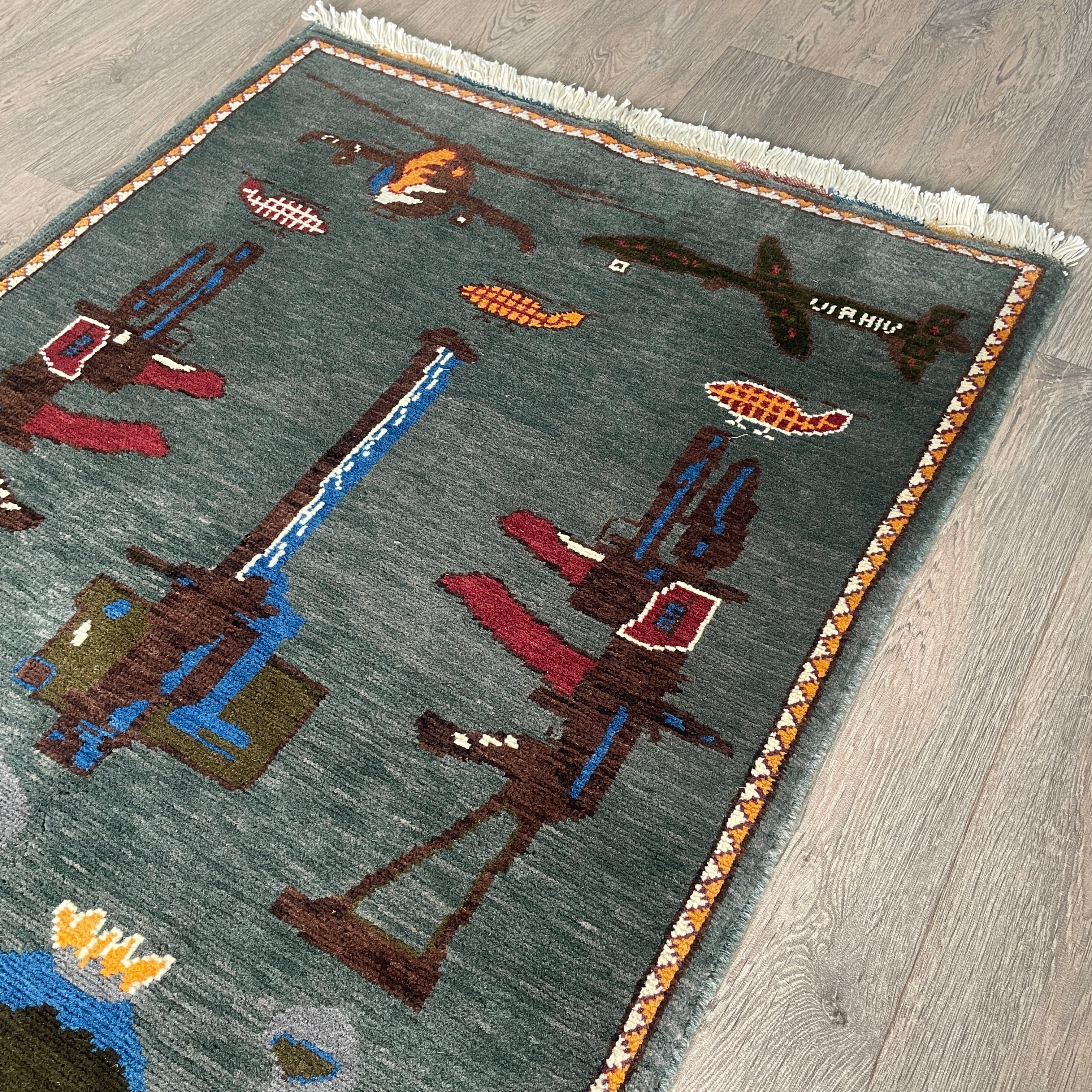 Afghan War Rug