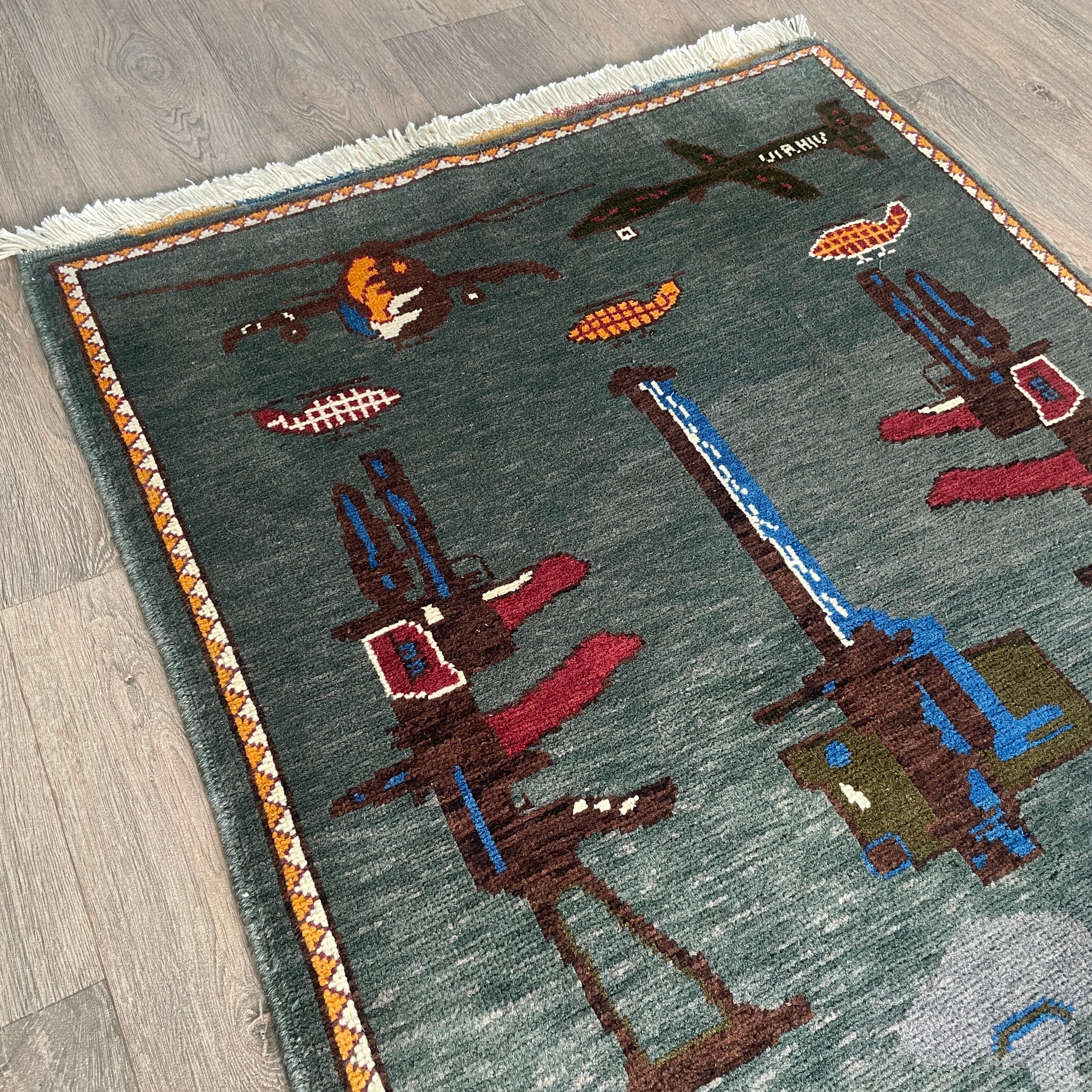 Afghan War Rug