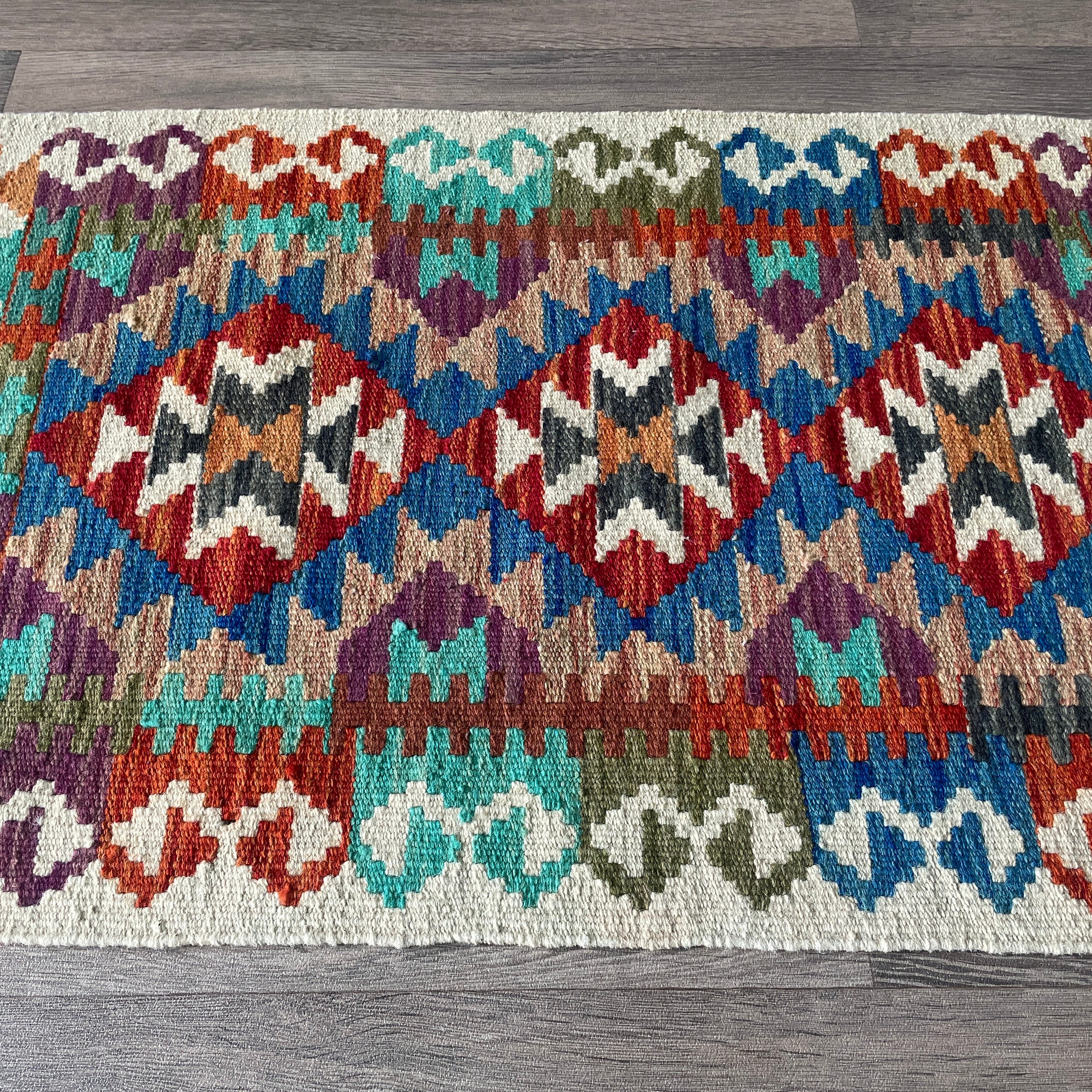 Afghan Kilim Door Mat