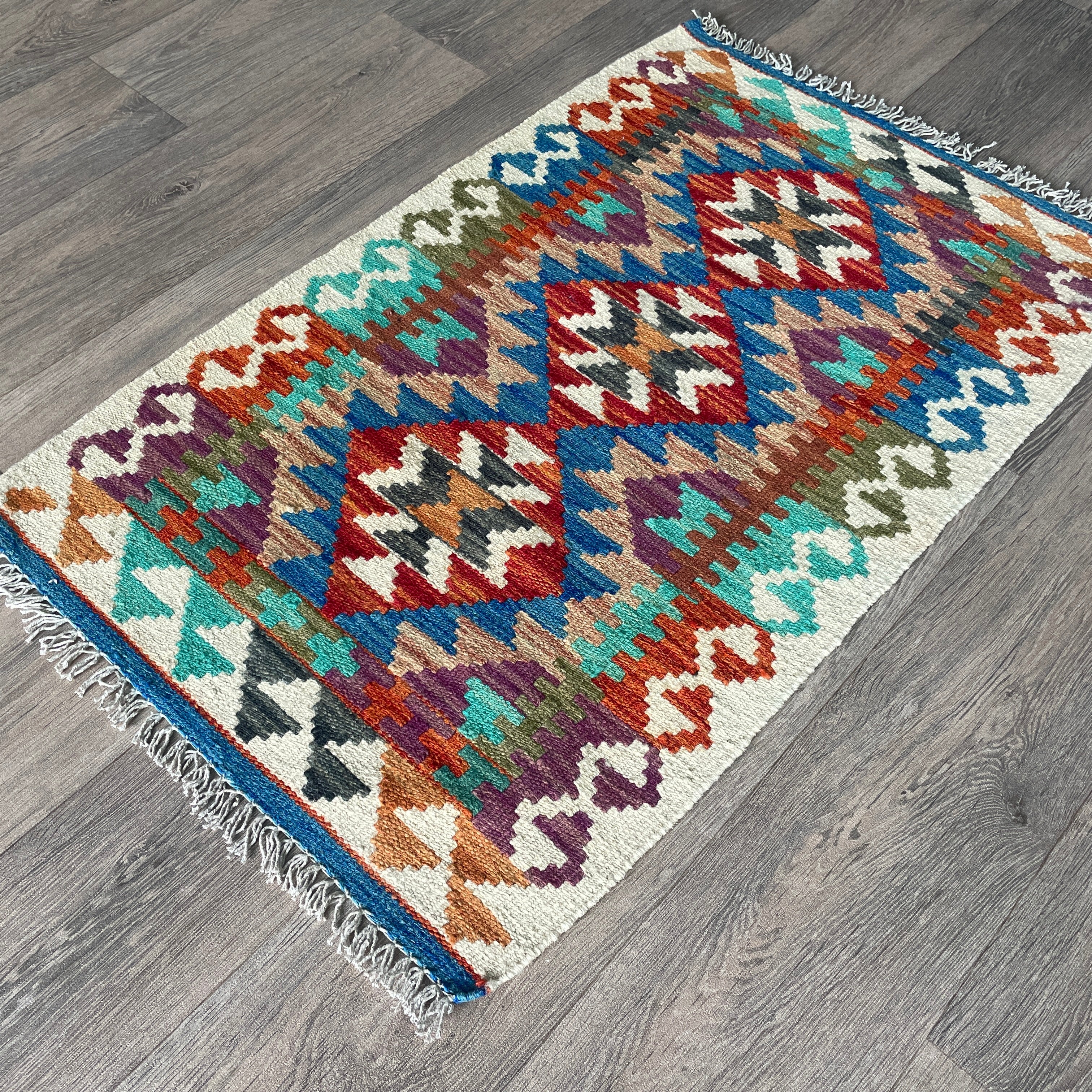 Afghan Kilim Door Mat