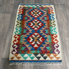 Afghan Kilim Door Mat