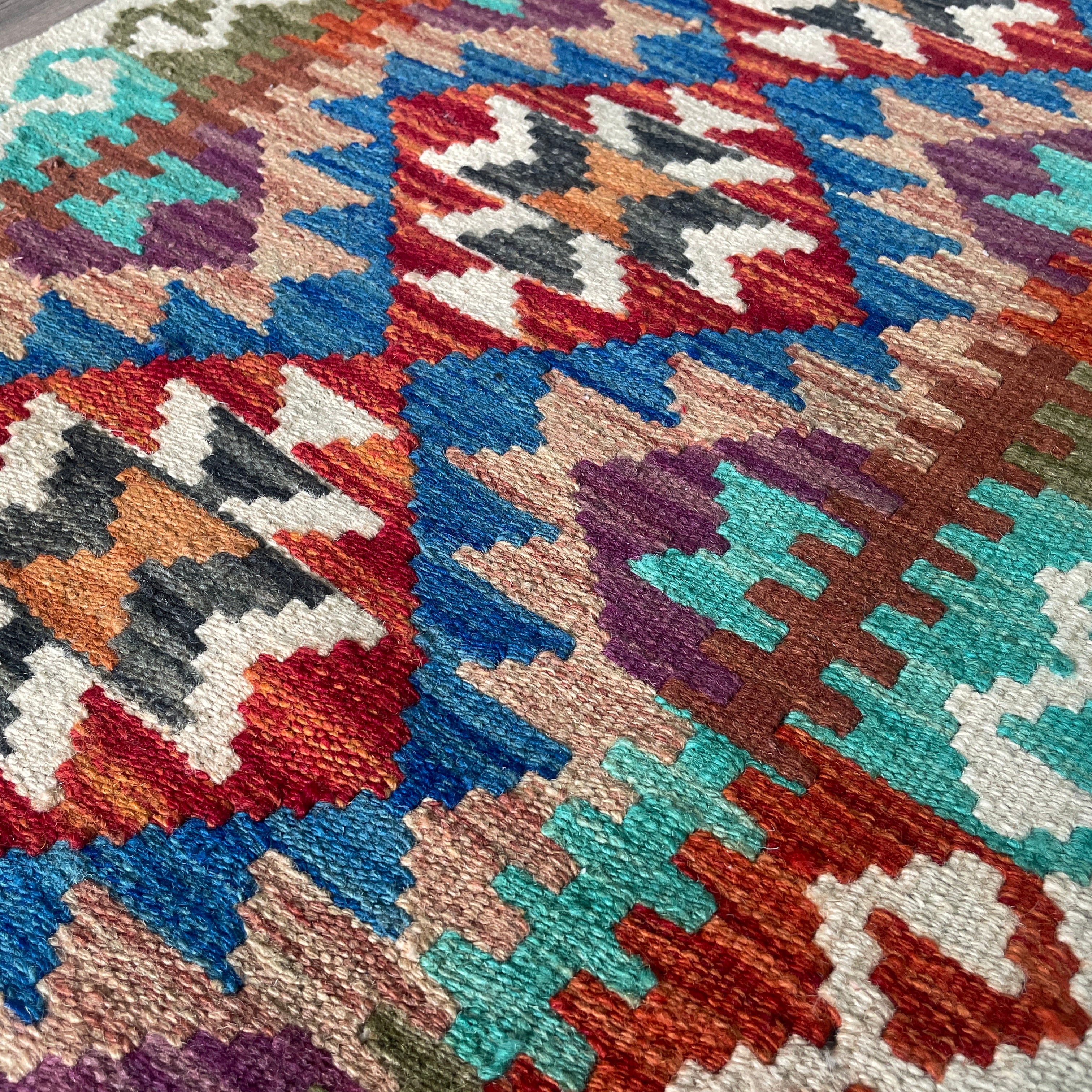 Afghan Kilim Door Mat