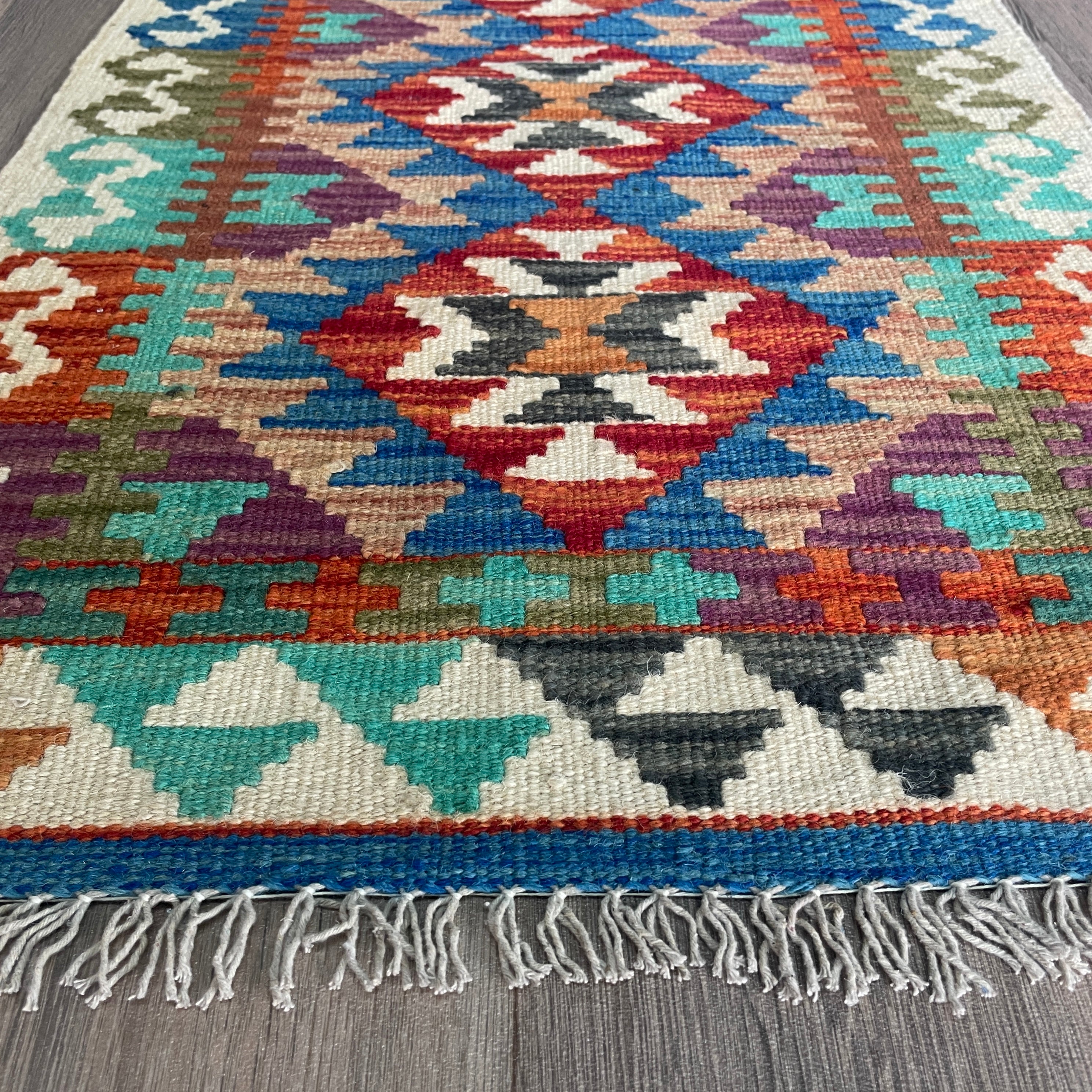 Afghan Kilim Door Mat