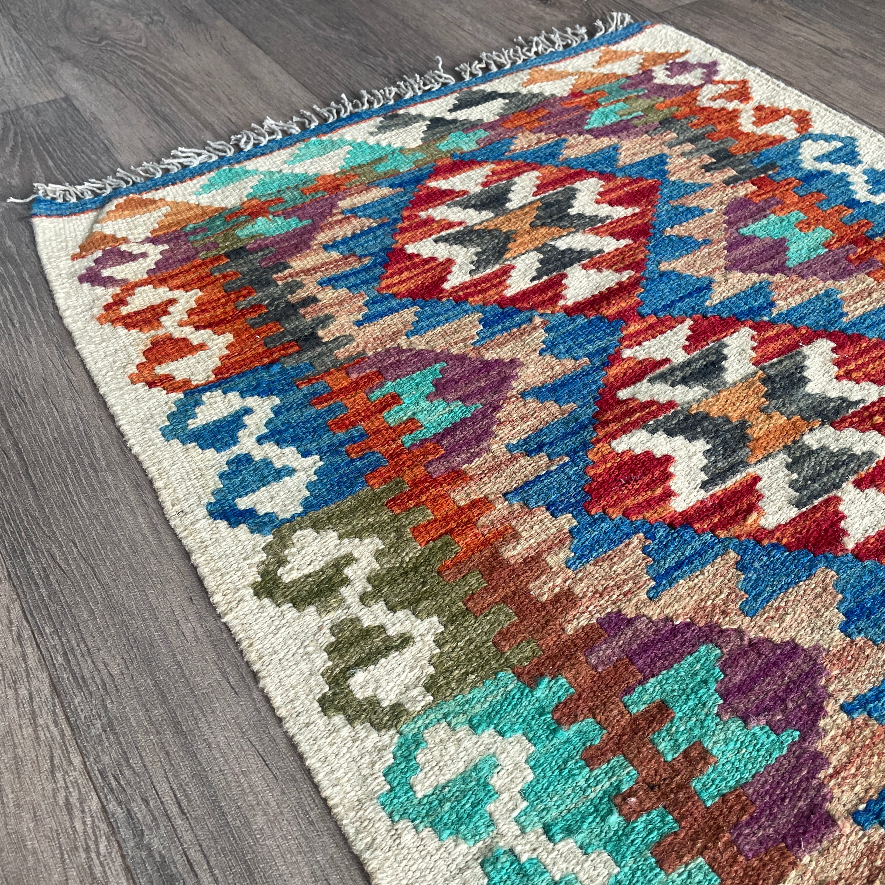 Afghan Kilim Door Mat