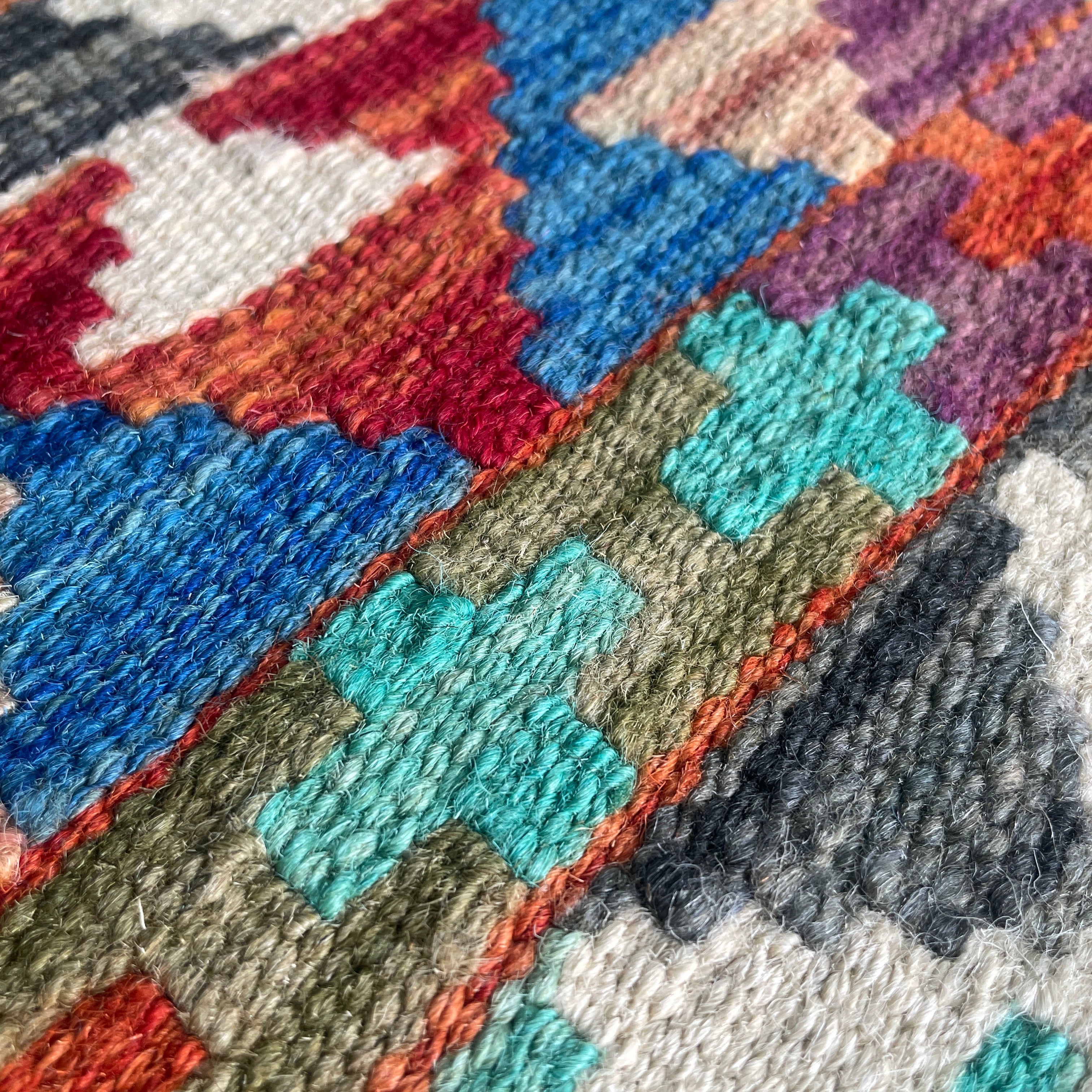 Afghan Kilim Door Mat
