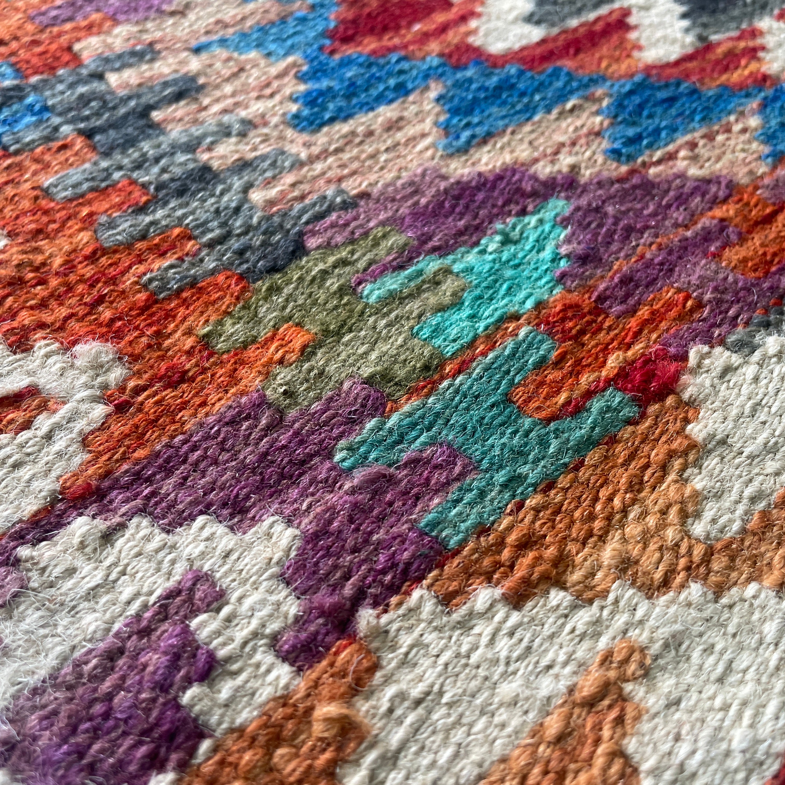 Afghan Kilim Door Mat