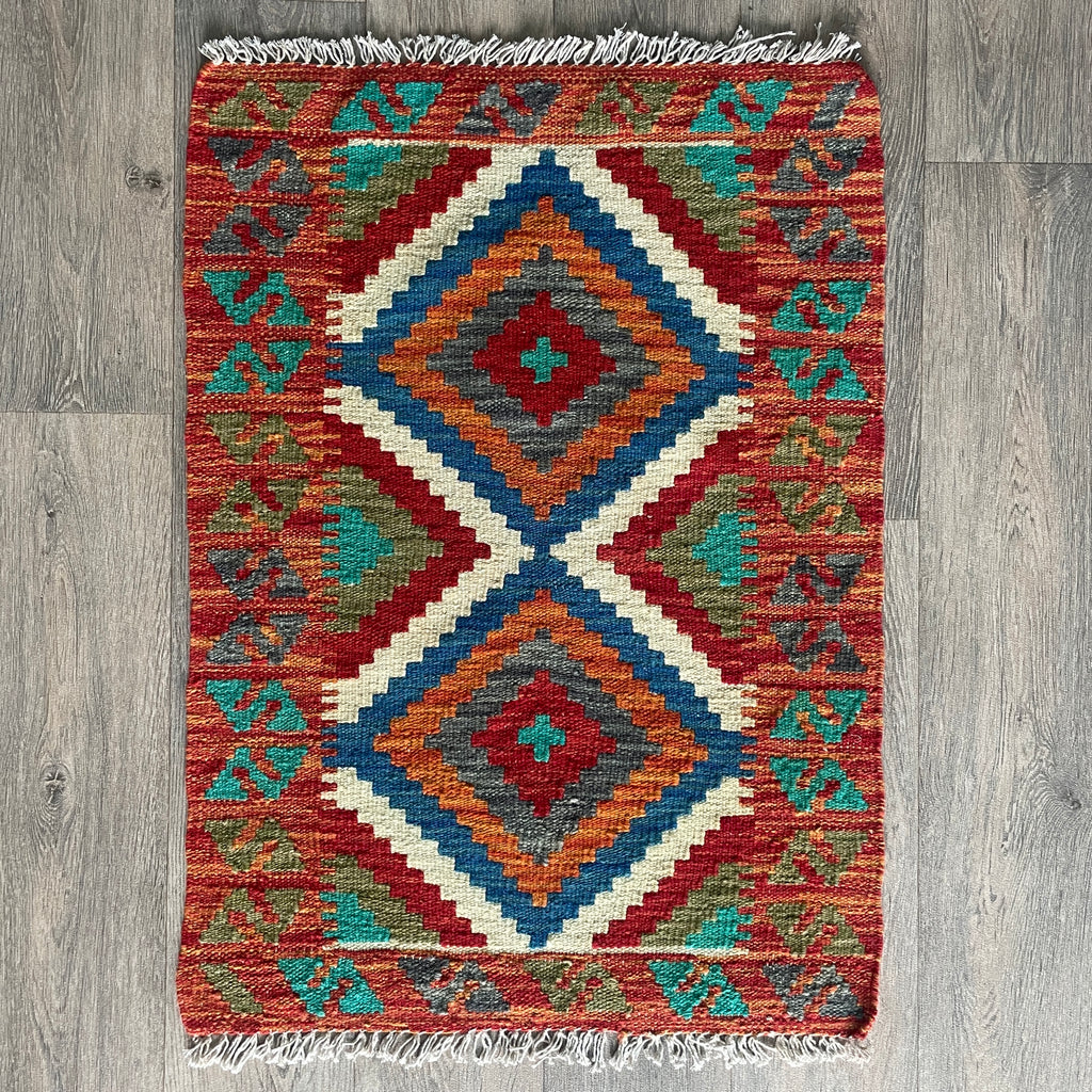 Afghan Kilim Door Mat