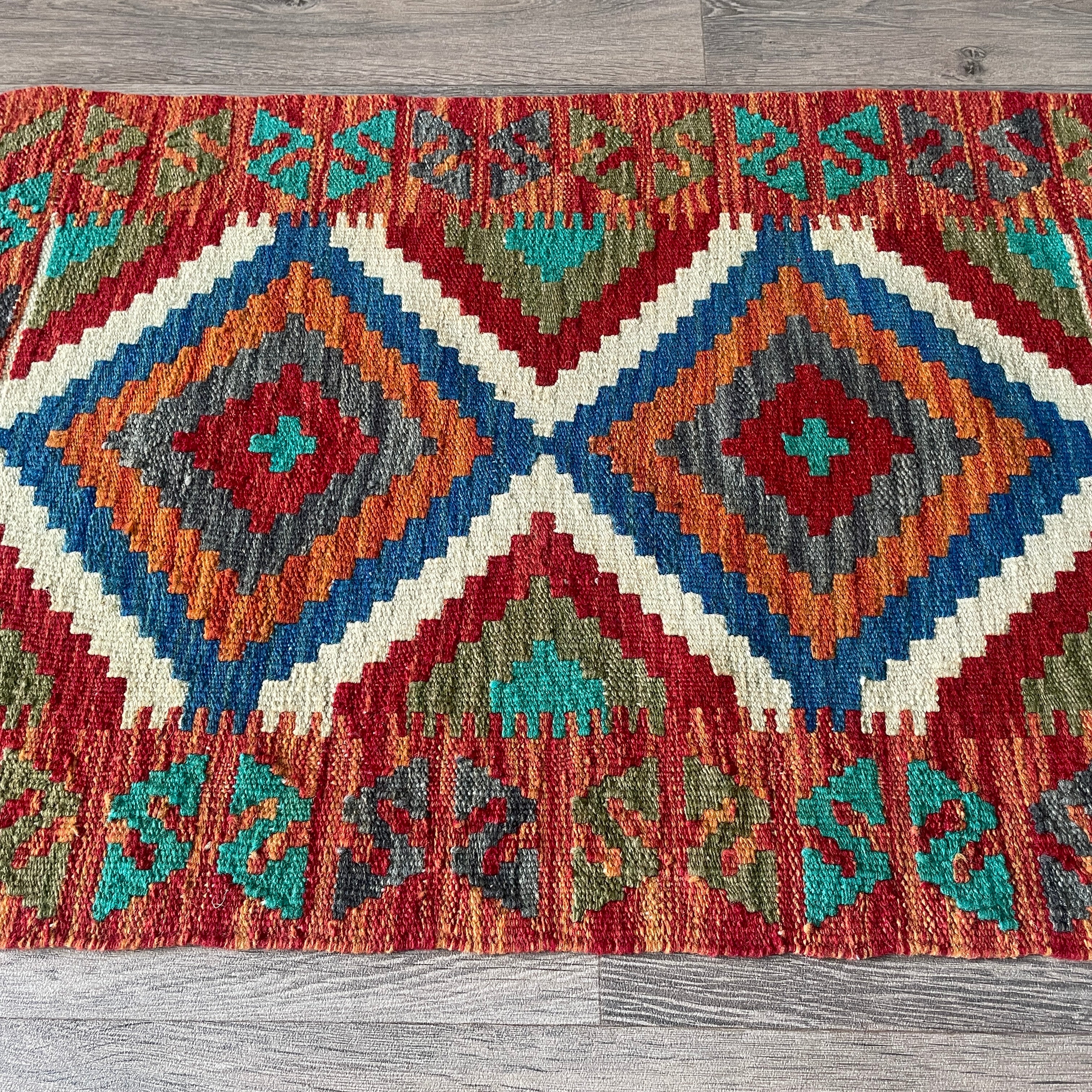 Afghan Kilim Door Mat