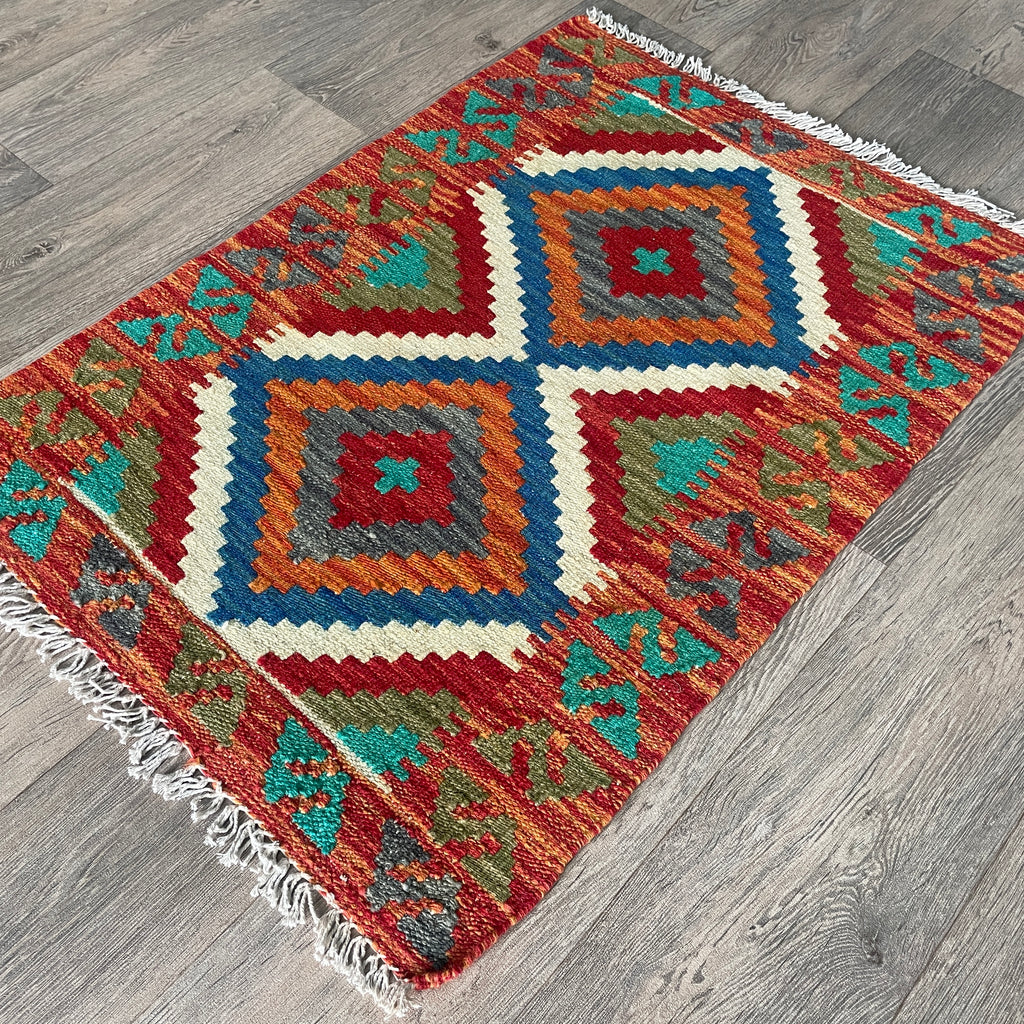 Afghan Kilim Door Mat