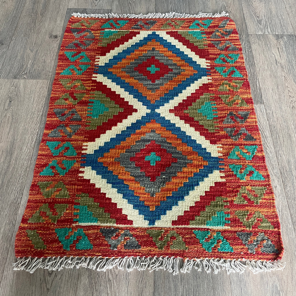 Afghan Kilim Door Mat