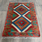 Afghan Kilim Door Mat